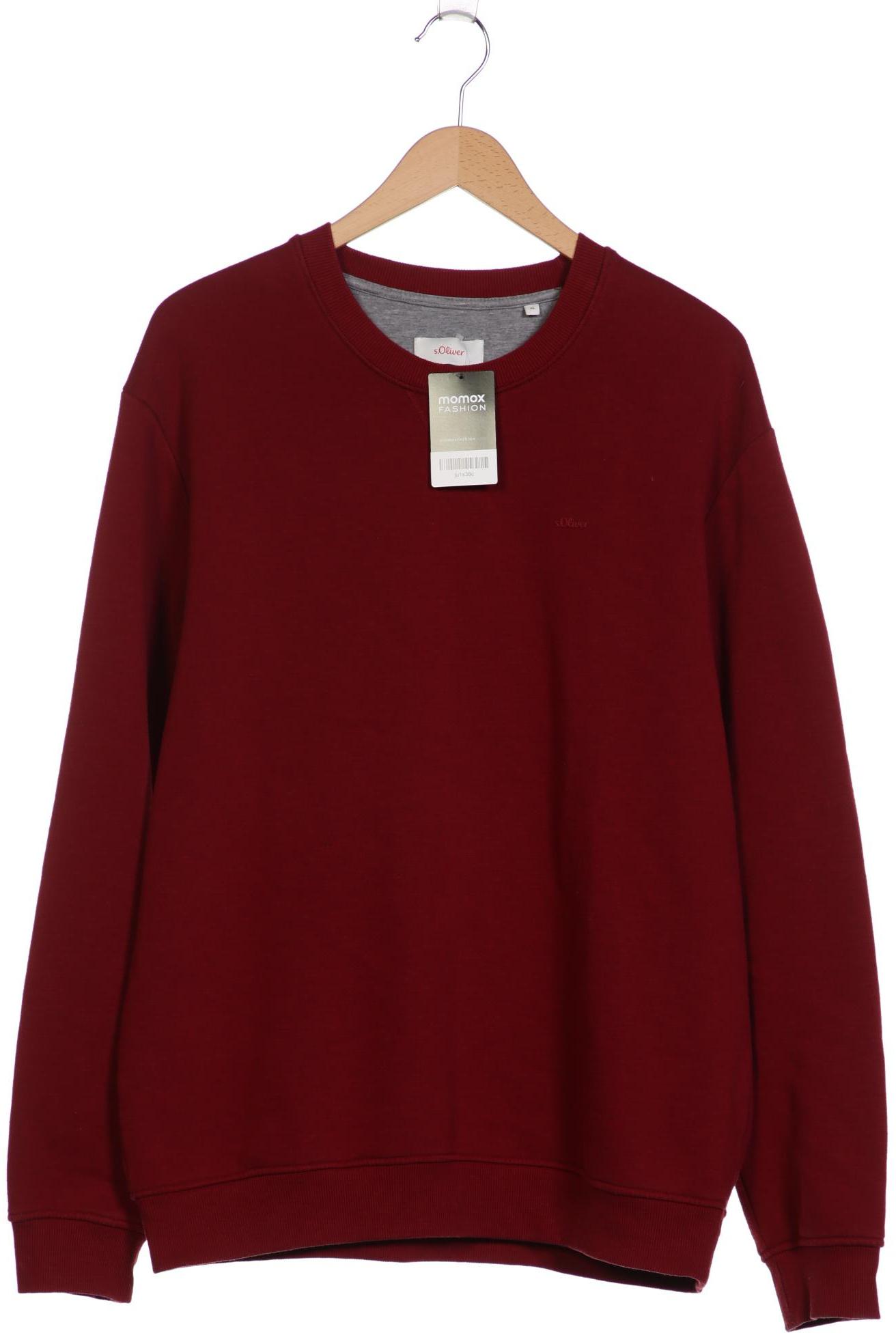 

s.Oliver Herren Sweatshirt, bordeaux, Gr. 54