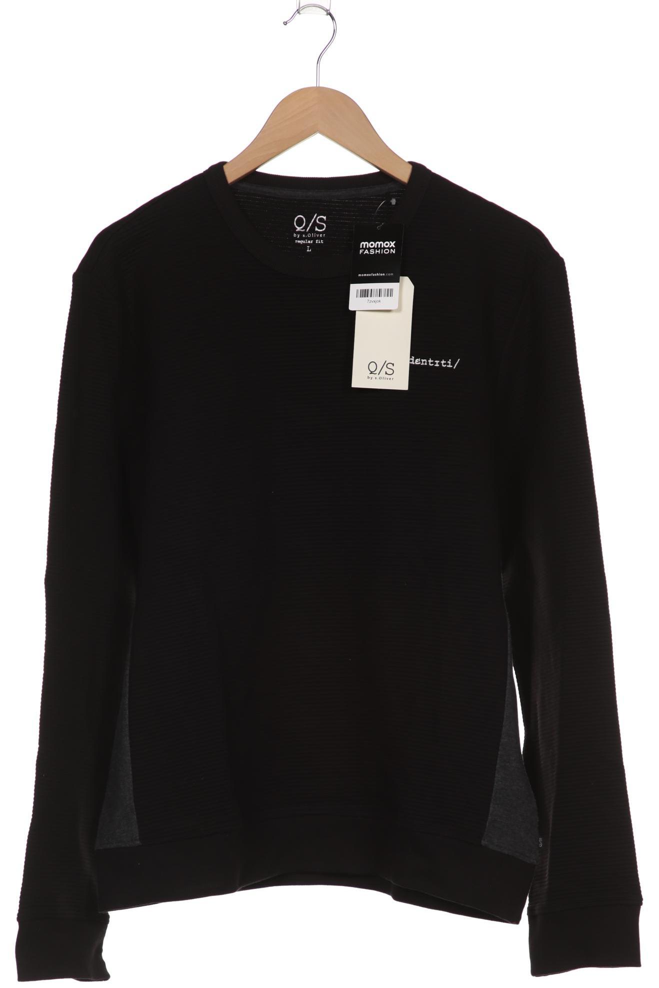 

s.Oliver Herren Sweatshirt, schwarz