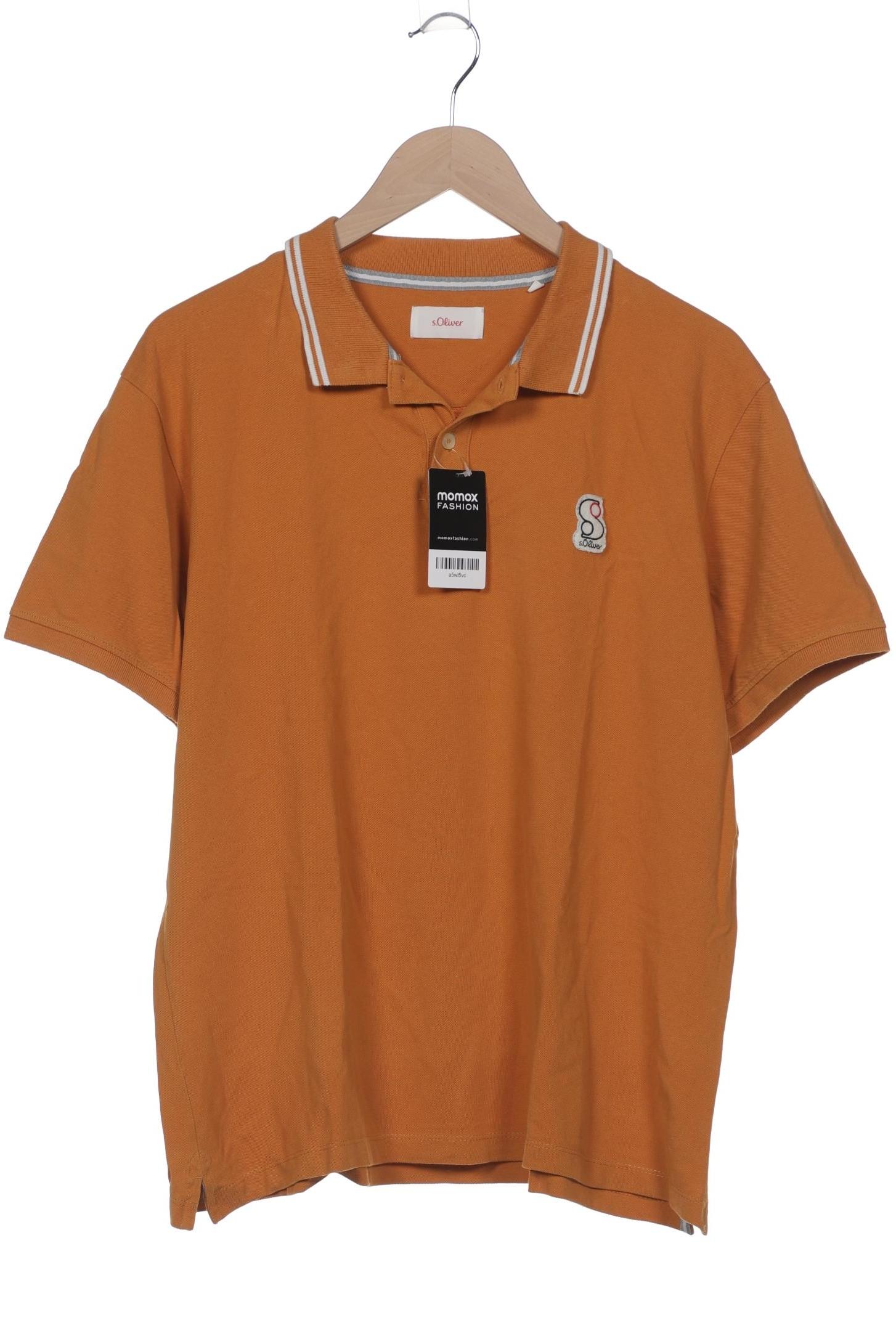 

s.Oliver Herren Poloshirt, orange, Gr. 54