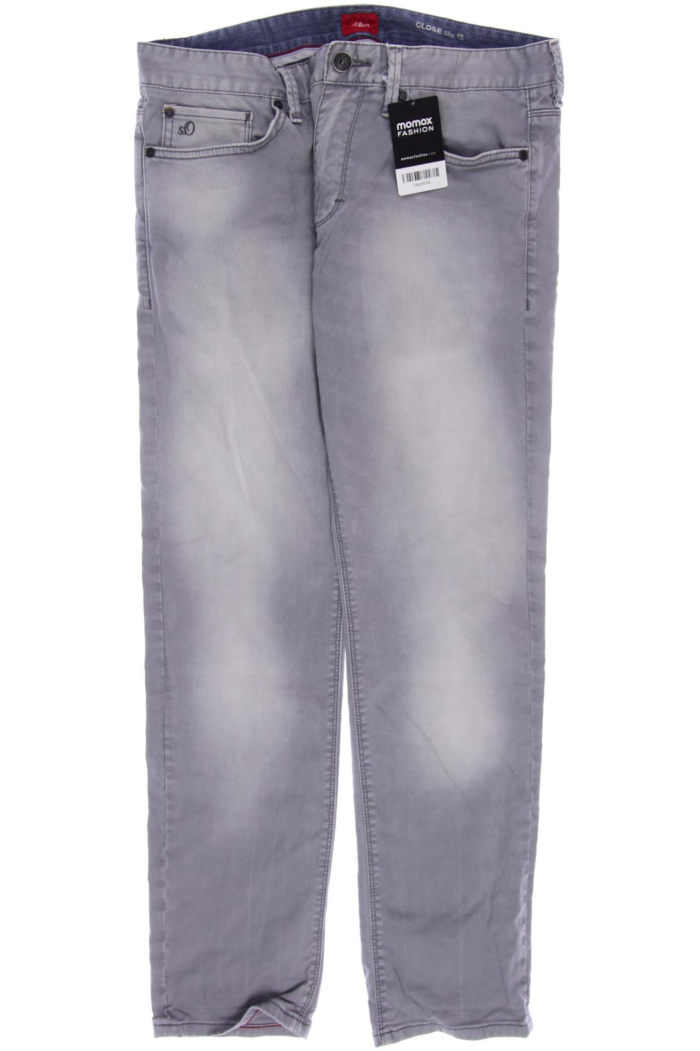 

s.Oliver Herren Jeans, grau, Gr. 33