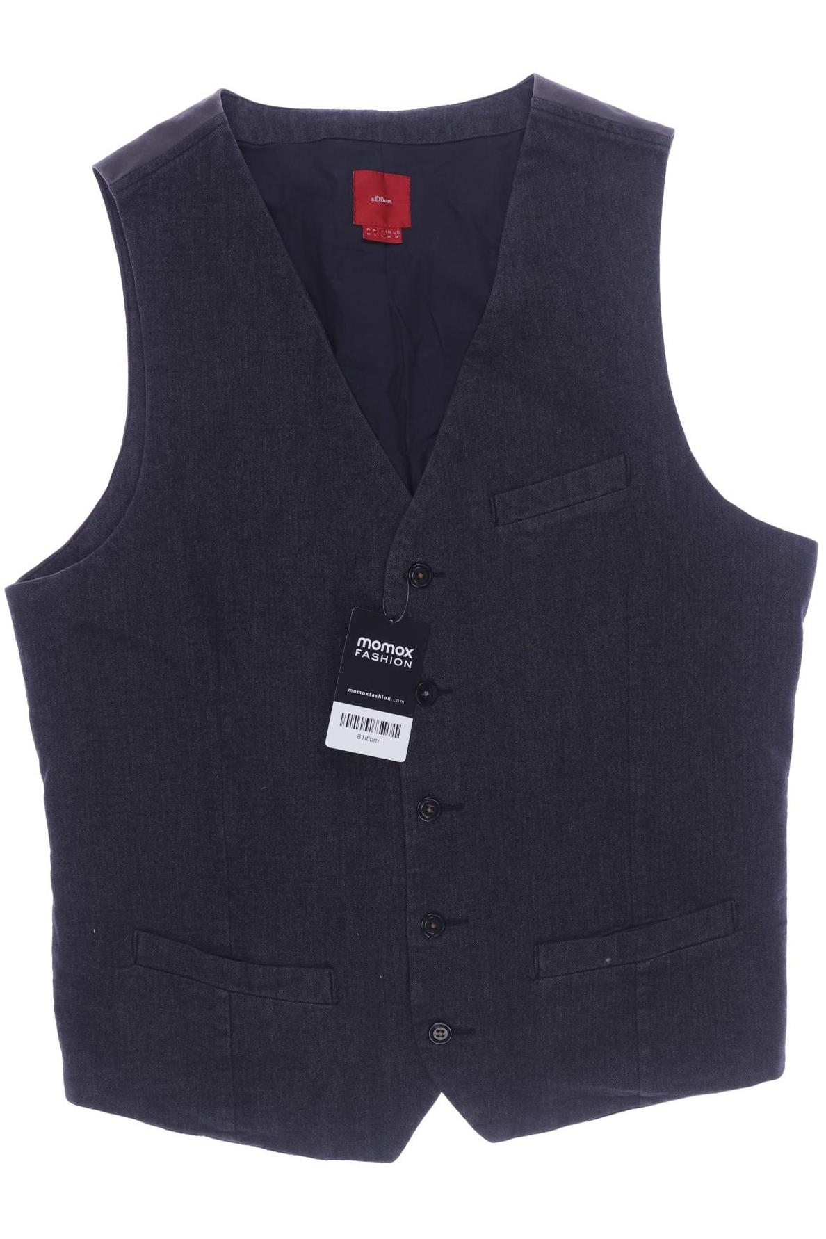 

s.Oliver Herren Weste, grau, Gr. 48