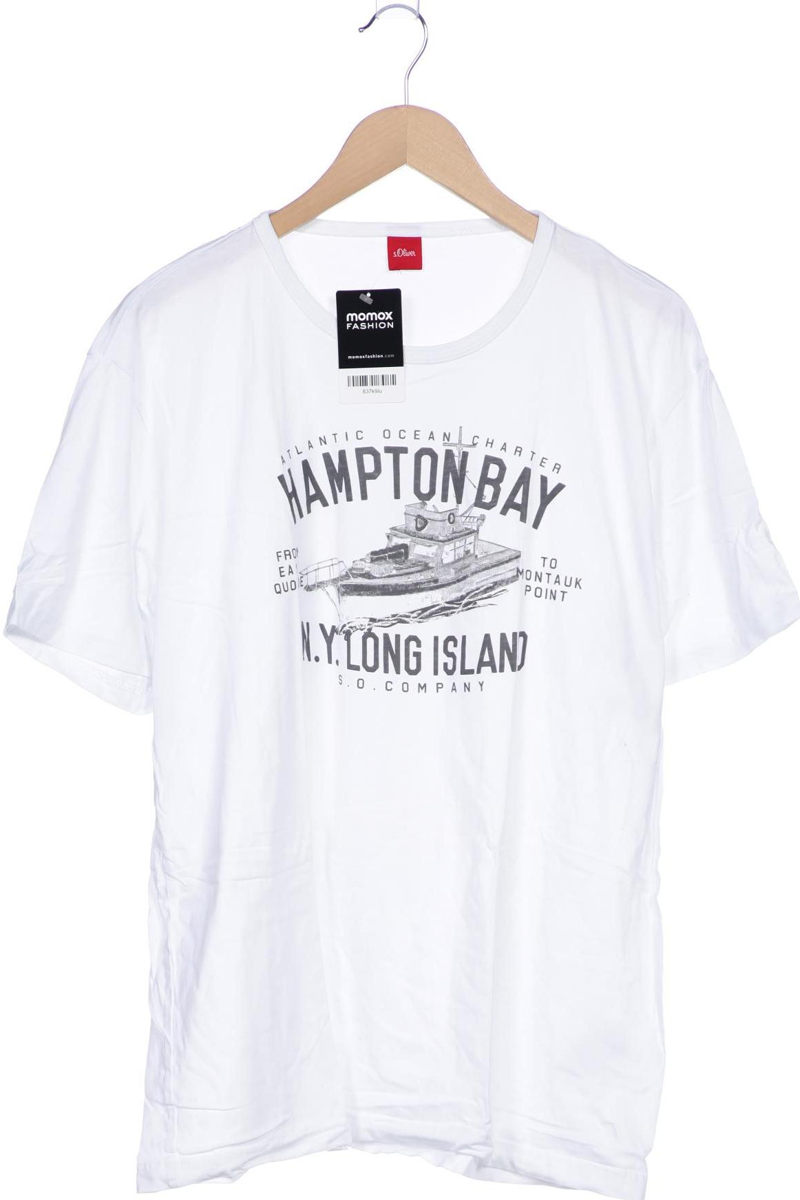 

s.Oliver Herren T-Shirt, weiß, Gr. 56