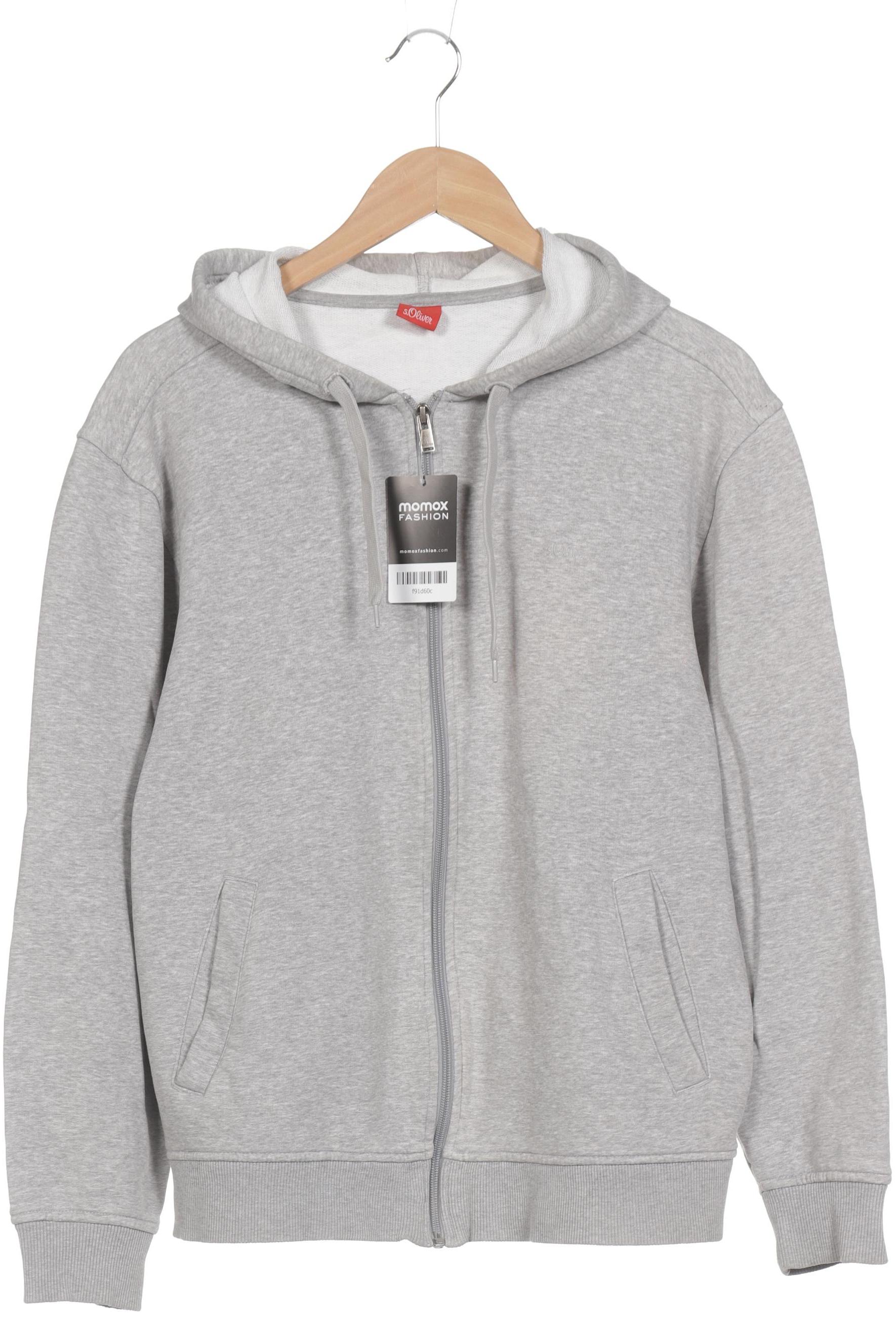 

s.Oliver Herren Kapuzenpullover, grau, Gr. 52