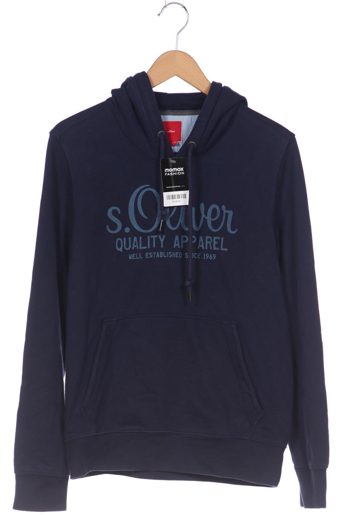 

s.Oliver Herren Kapuzenpullover, marineblau, Gr. 46