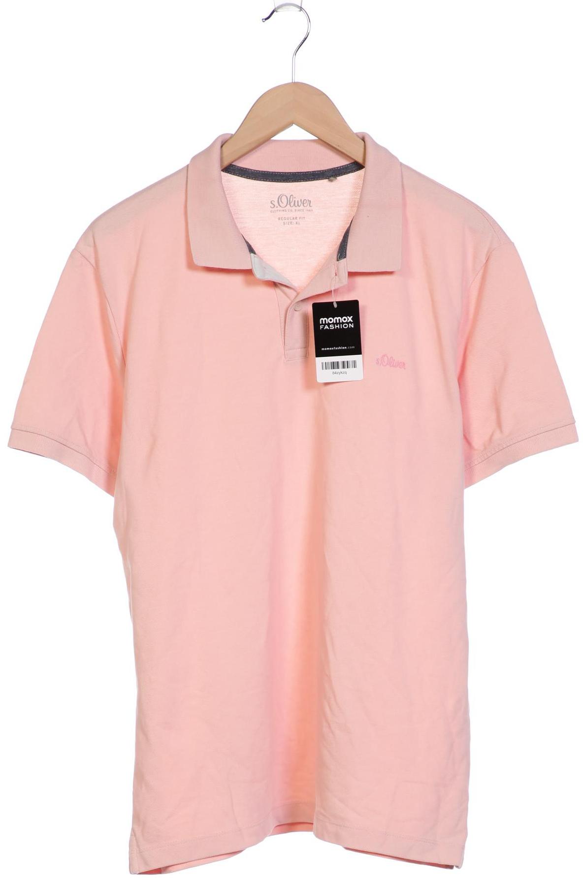 

s.Oliver Herren Poloshirt, pink, Gr. 54
