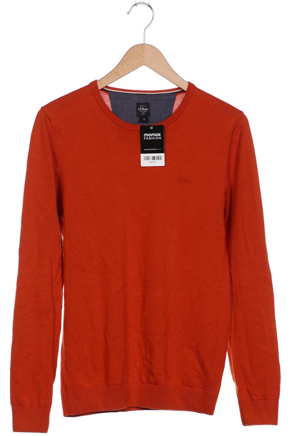 

s.Oliver Herren Pullover, orange, Gr. 46