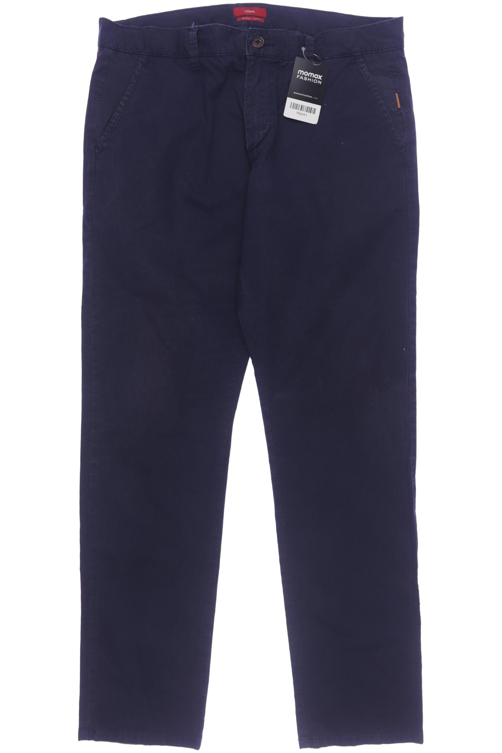 

s.Oliver Herren Stoffhose, marineblau, Gr. 33