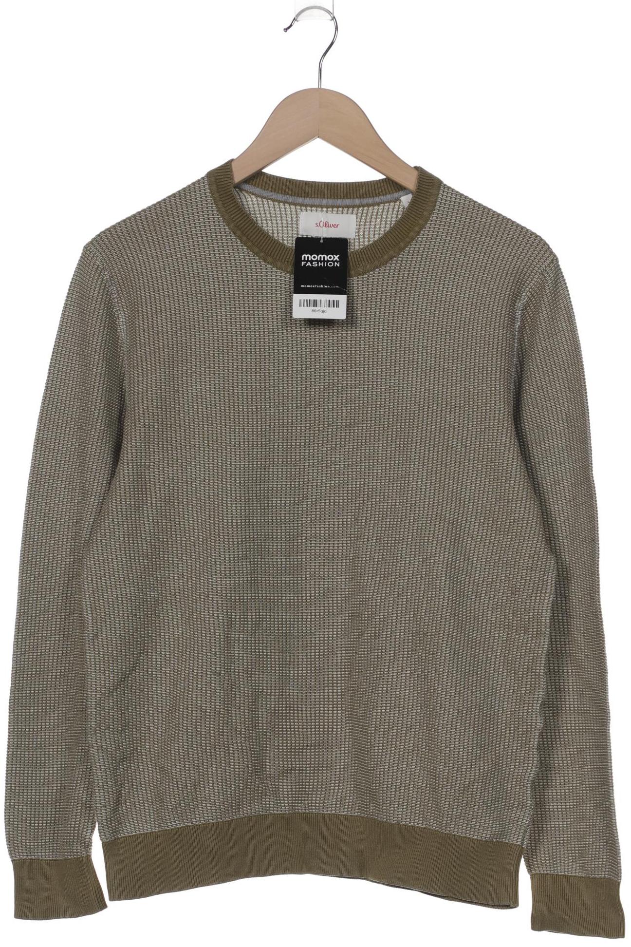 

s.Oliver Herren Pullover, grün, Gr. 52