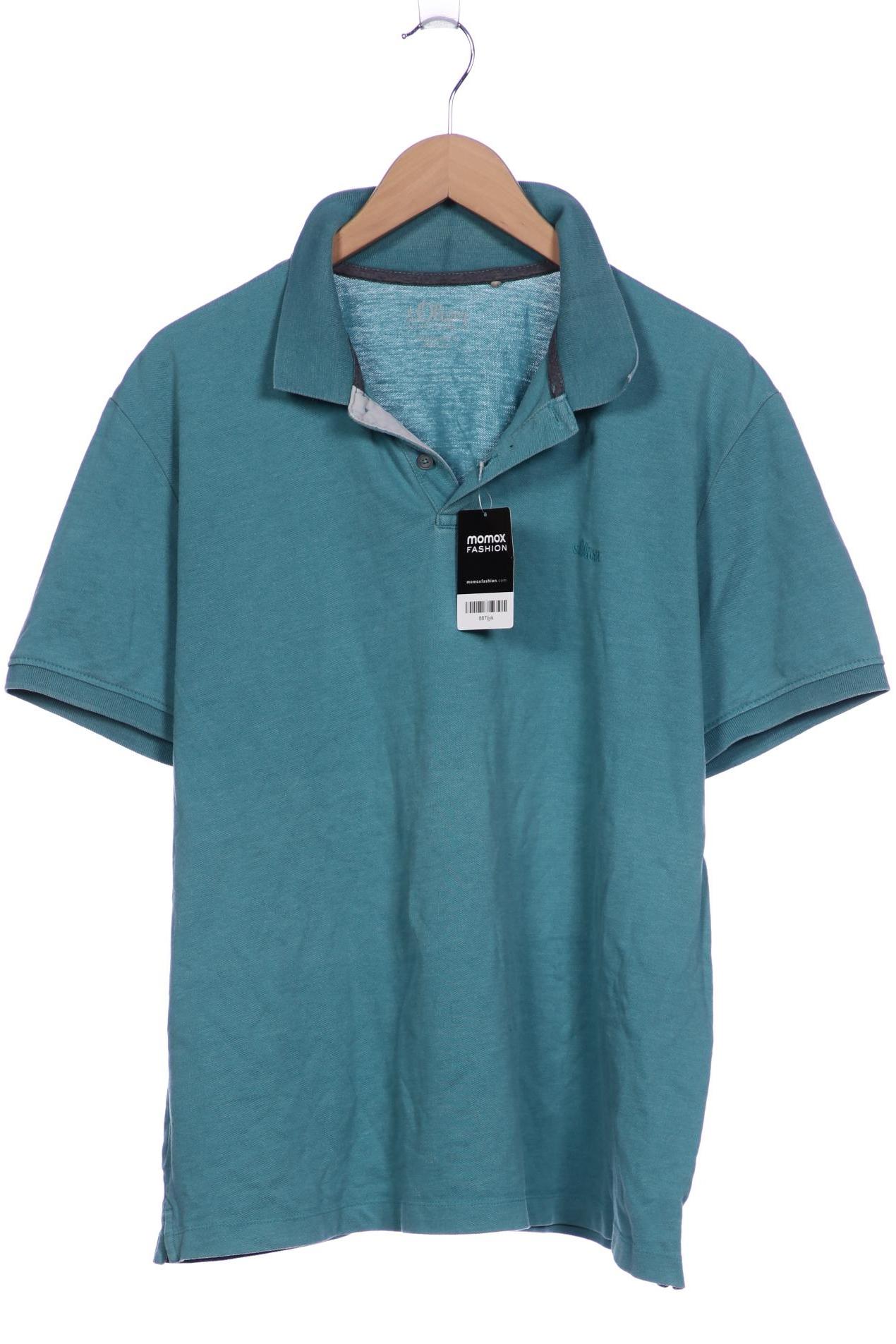 

s.Oliver Herren Poloshirt, türkis, Gr. 56