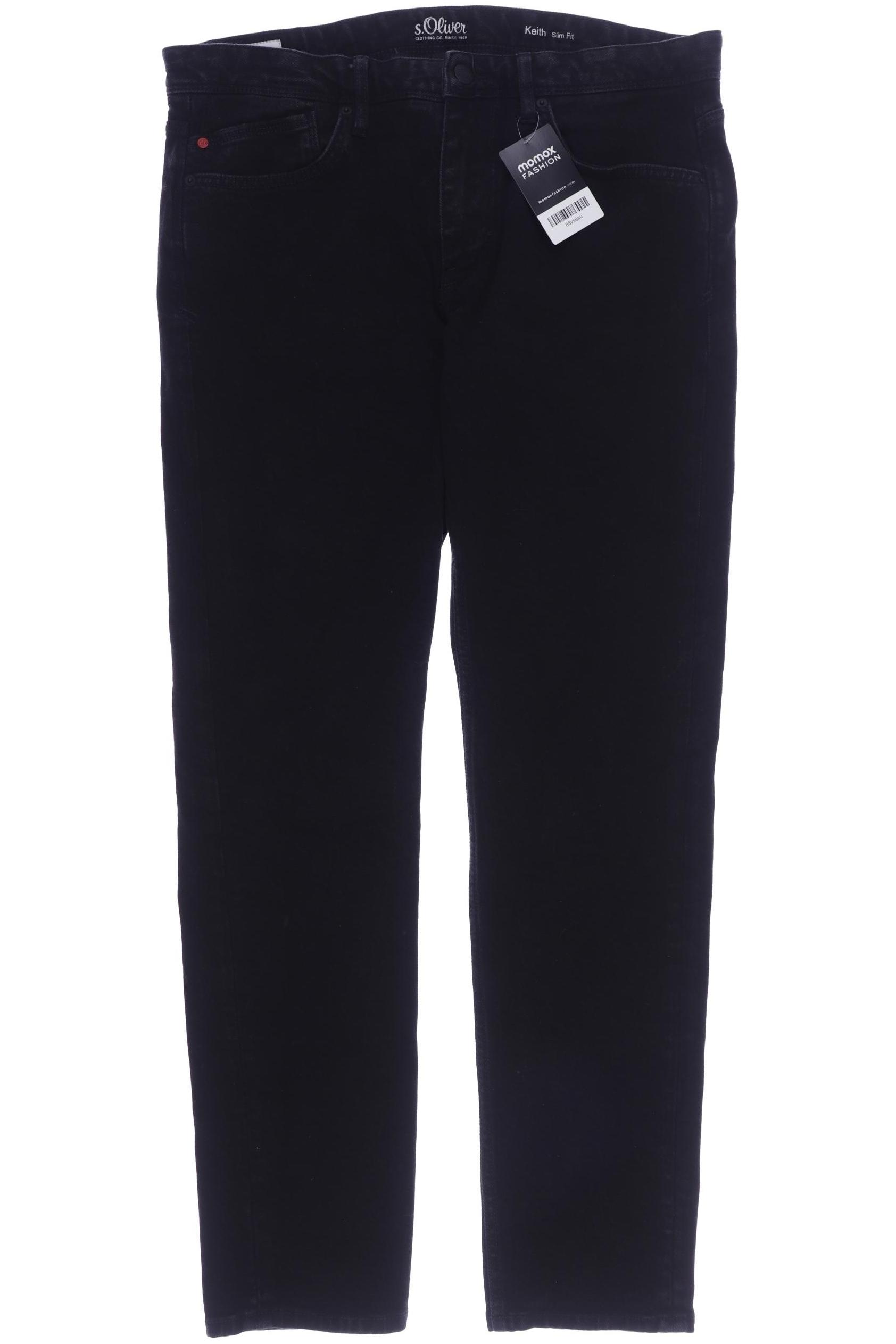 

s.Oliver Herren Jeans, schwarz