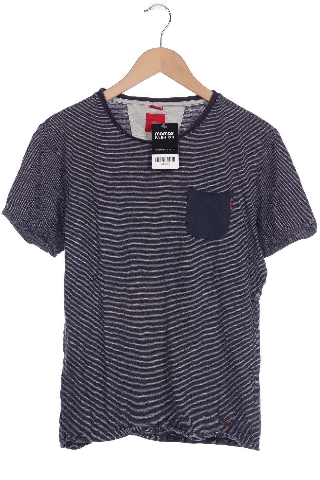 

s.Oliver Herren T-Shirt, marineblau, Gr. 52