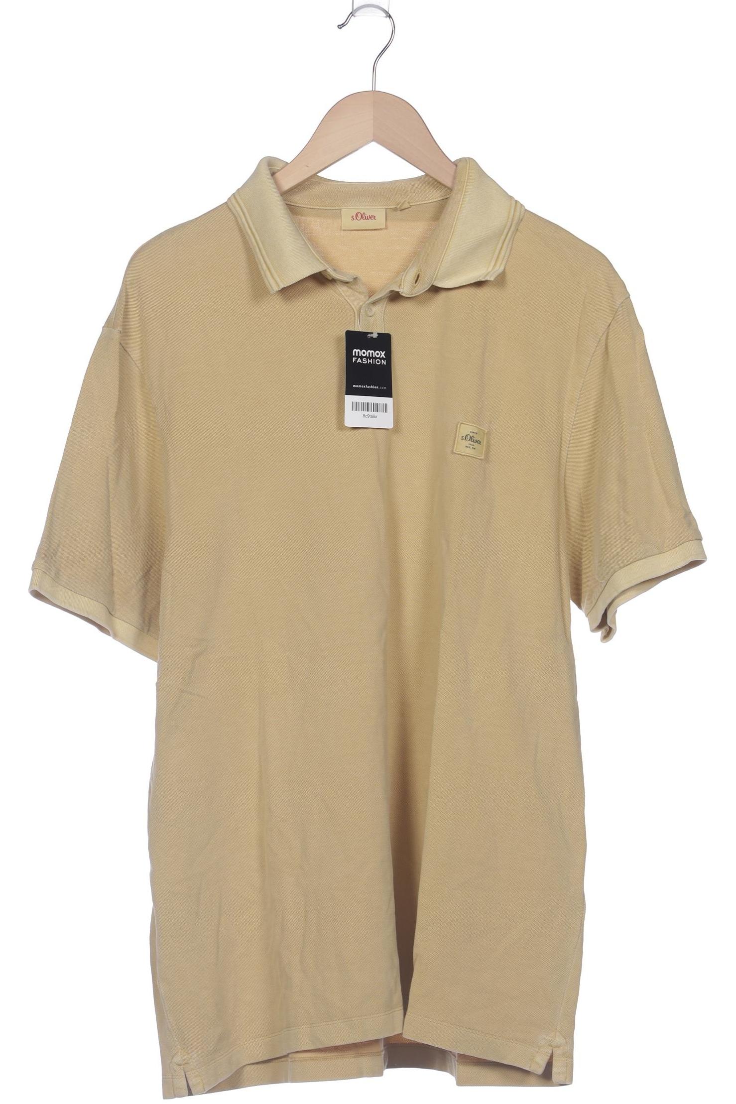 

s.Oliver Herren Poloshirt, gelb, Gr. 56