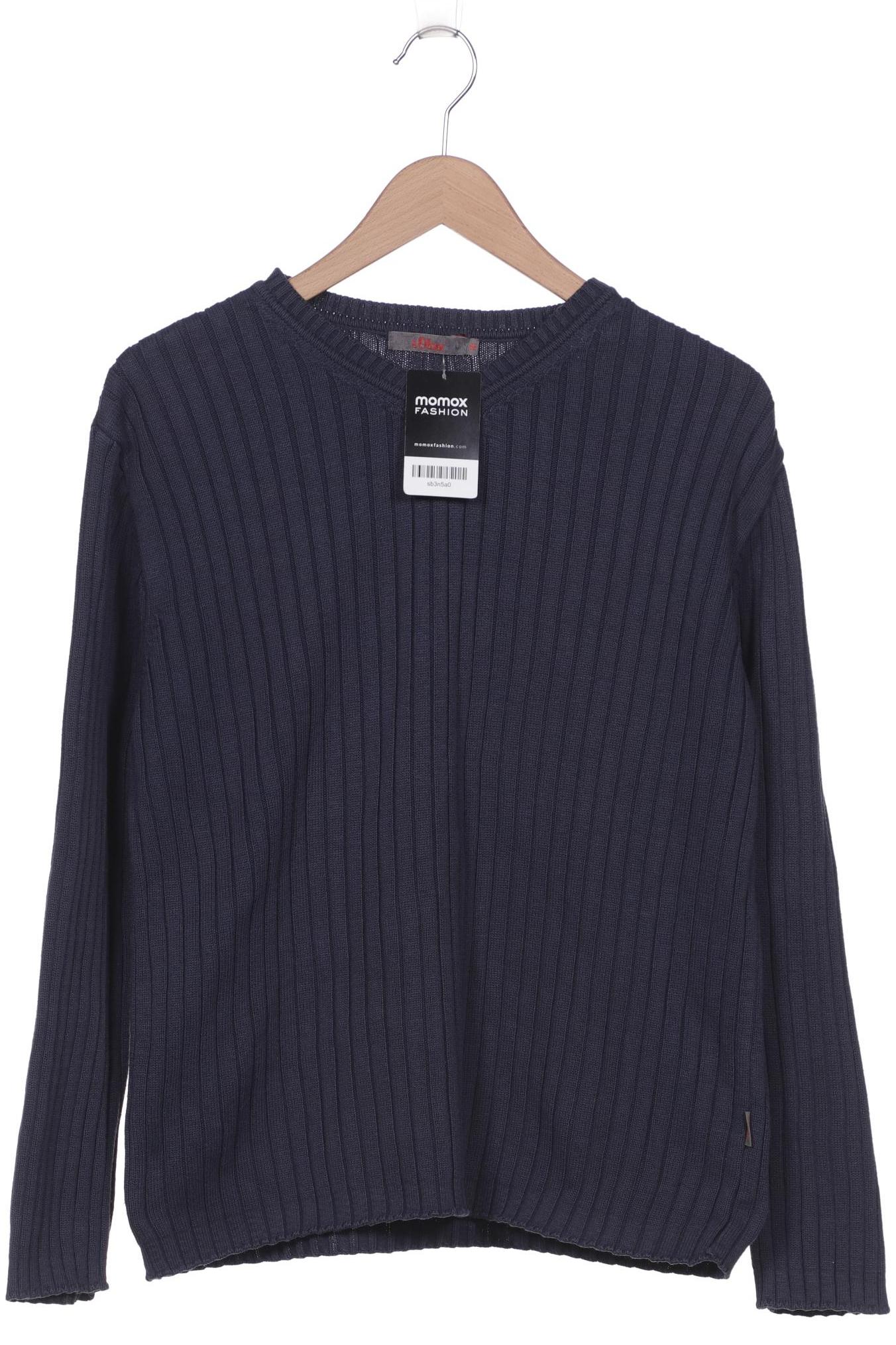 

s.Oliver Herren Pullover, marineblau, Gr. 48