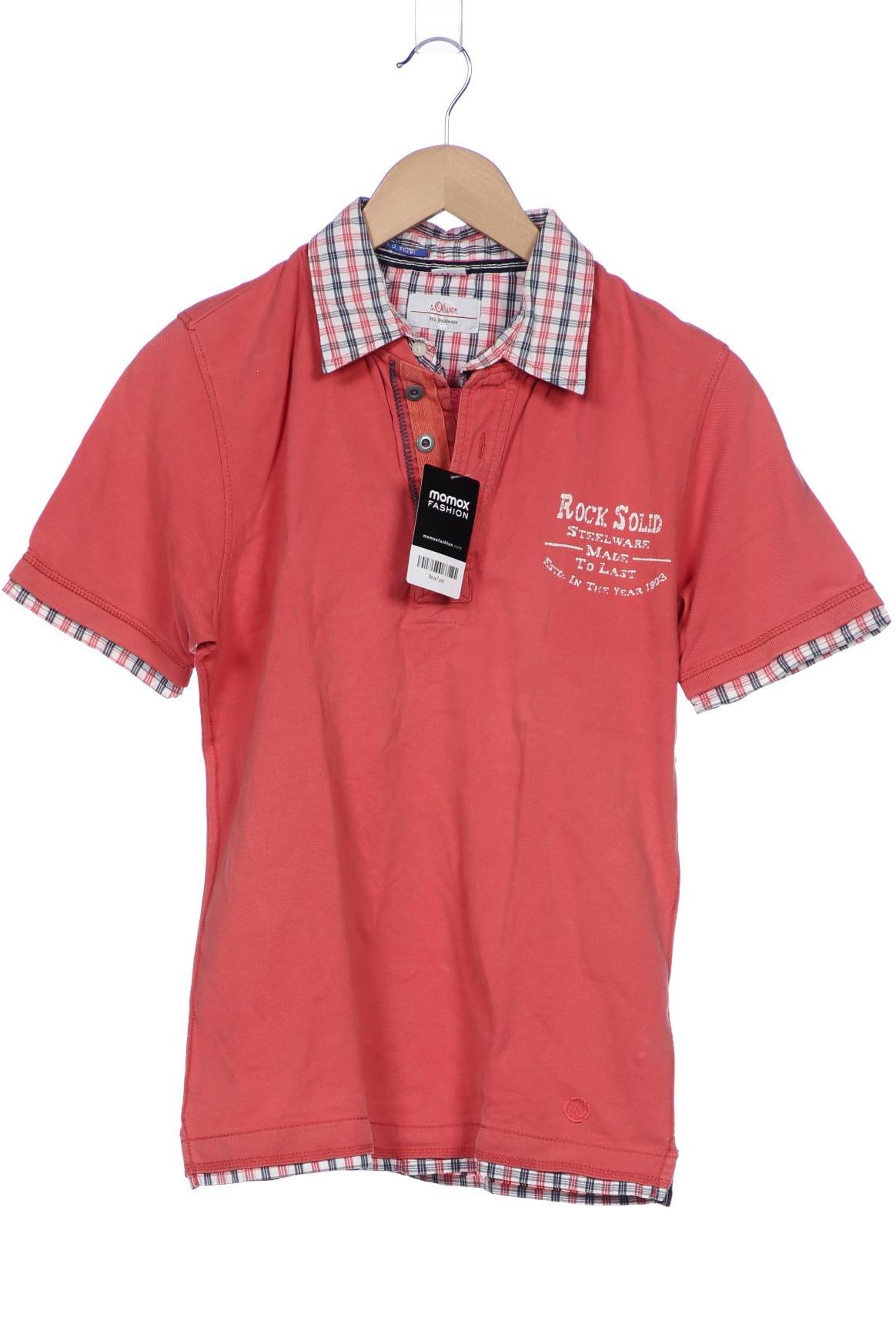 

s.Oliver Herren Poloshirt, pink, Gr. 46