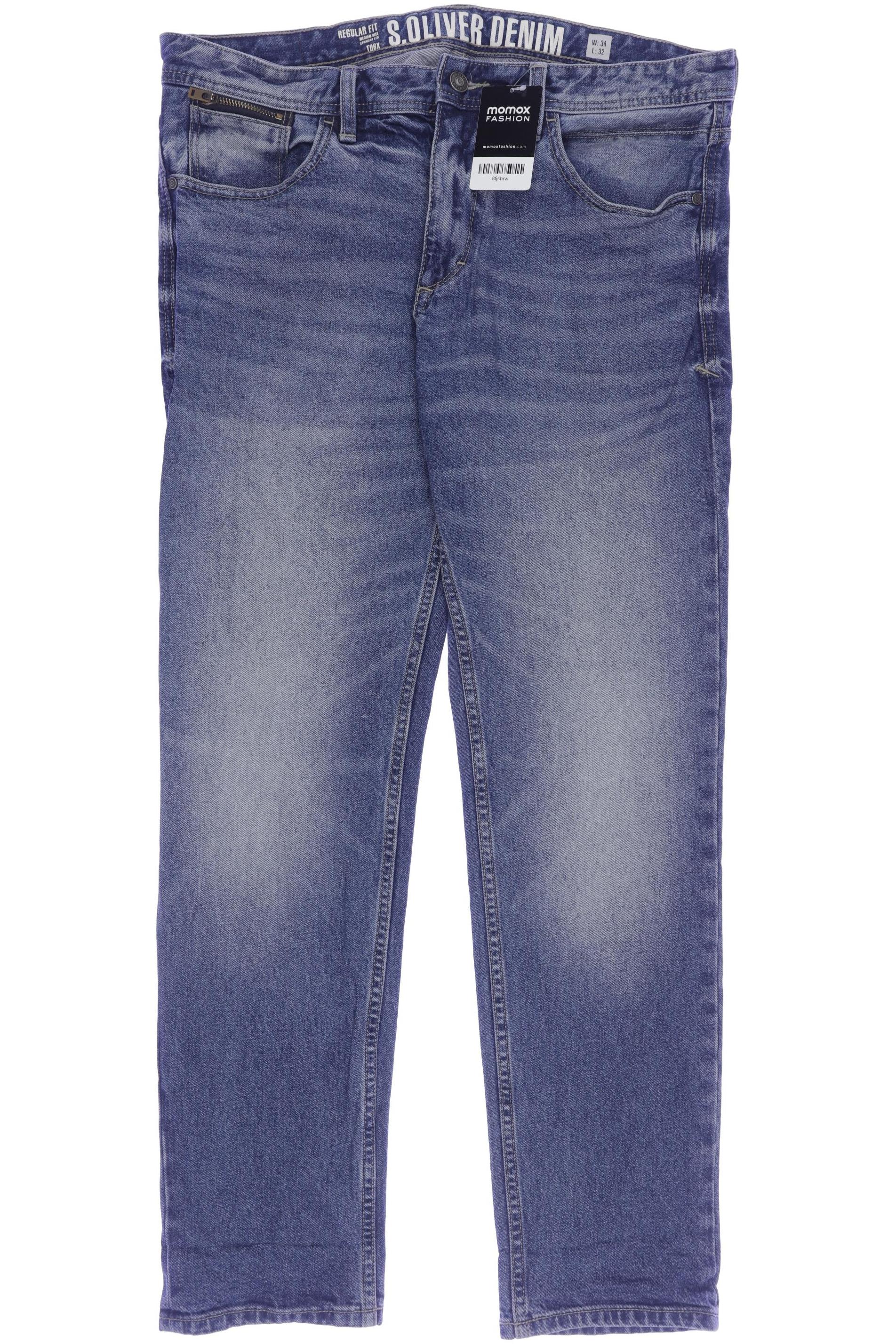 

s.Oliver Herren Jeans, blau, Gr. 34