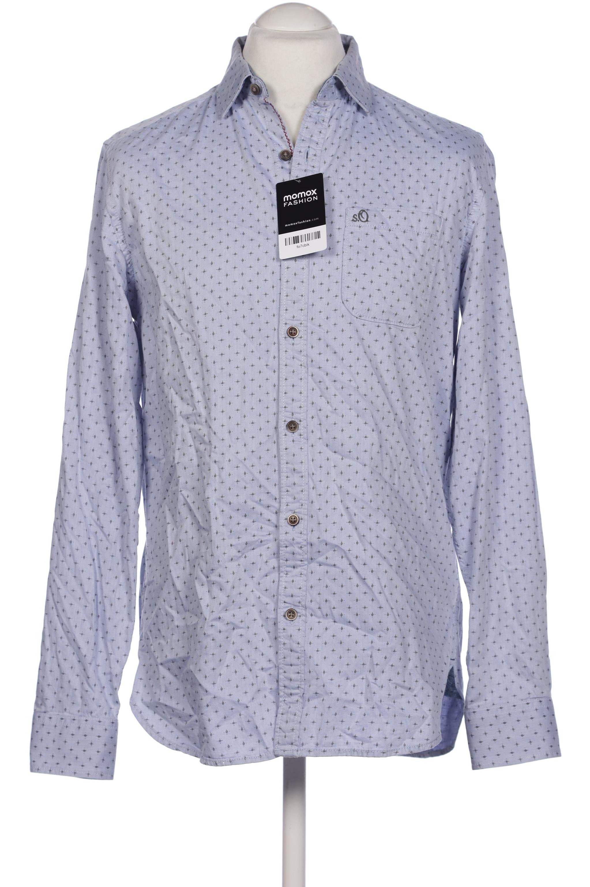 

s.Oliver Herren Hemd, flieder, Gr. 48