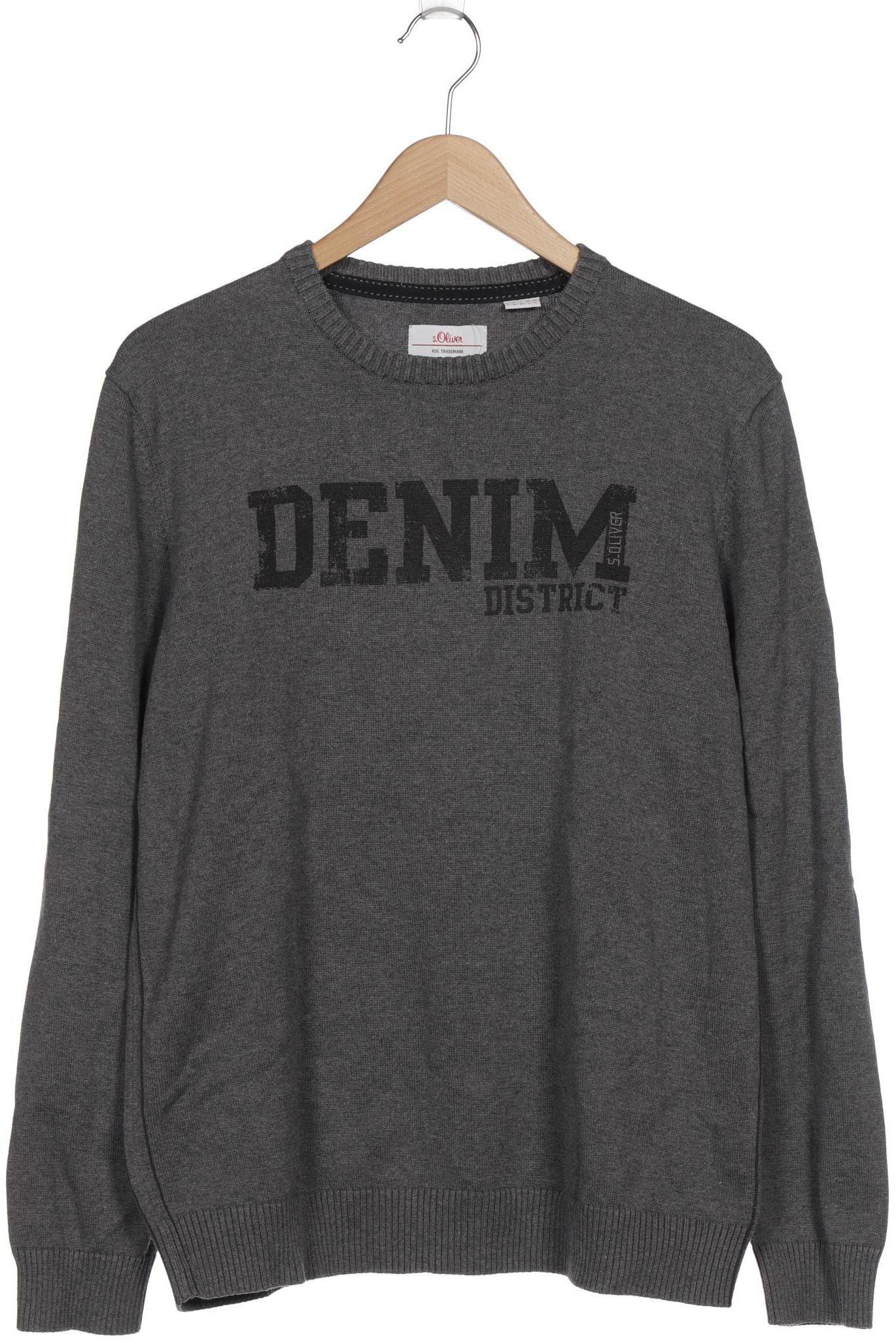 

s.Oliver Herren Pullover, grau, Gr. 52