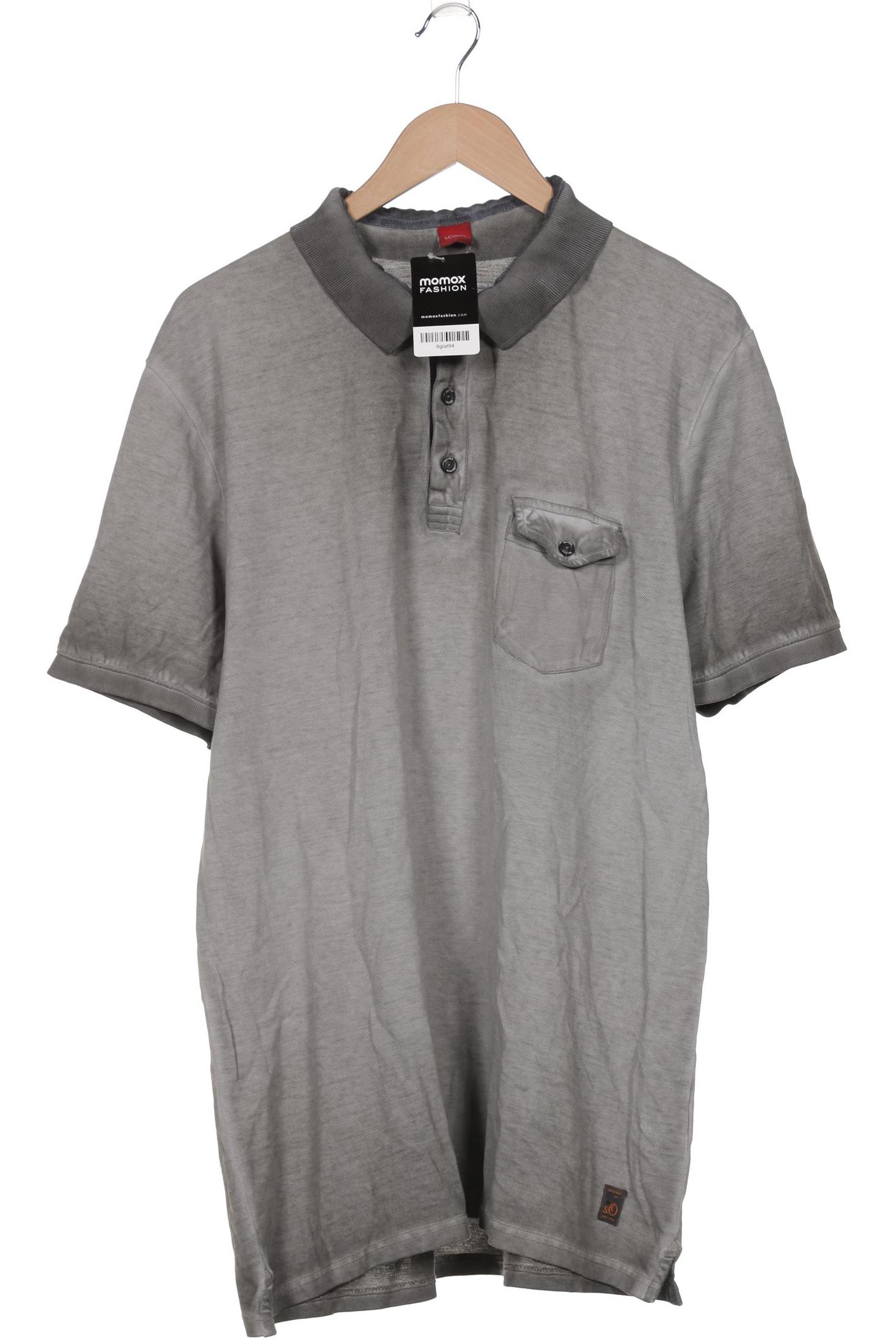 

s.Oliver Herren Poloshirt, grau, Gr. 56