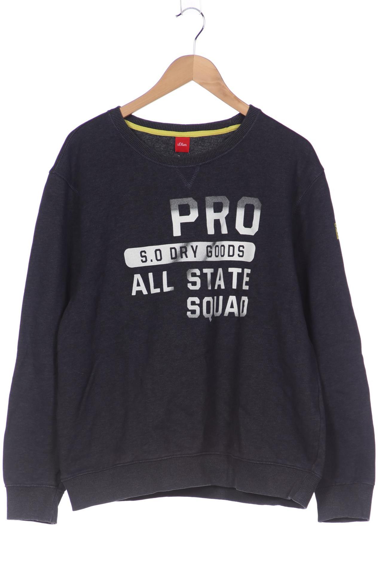 

s.Oliver Herren Sweatshirt, marineblau