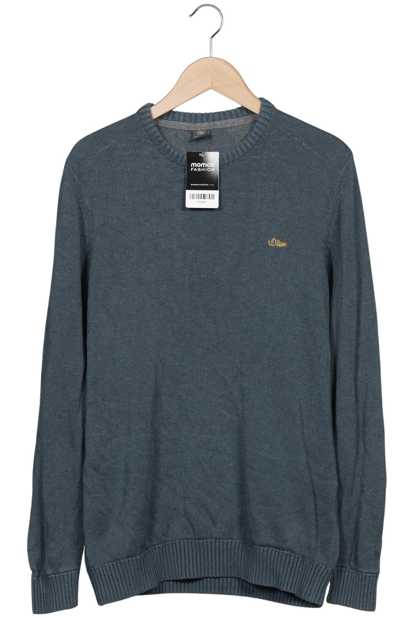 

s.Oliver Herren Pullover, blau, Gr. 52