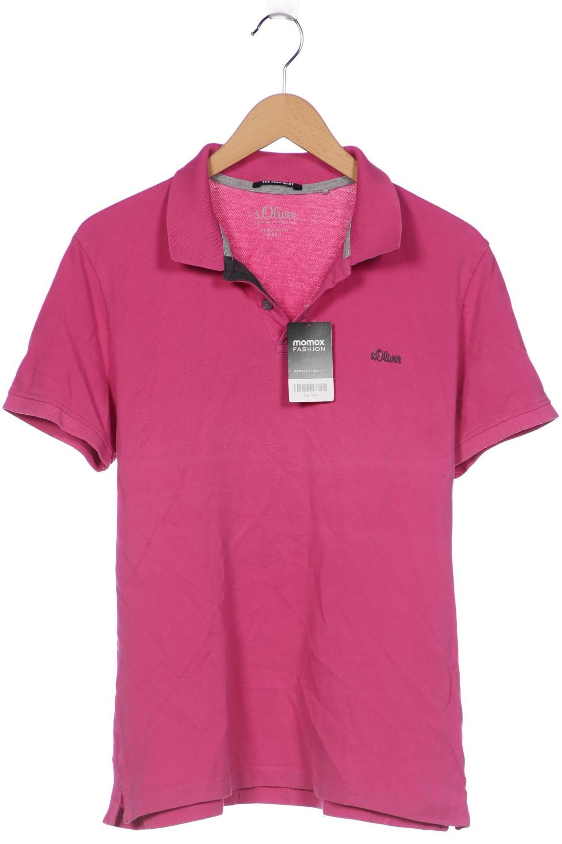 

s.Oliver Herren Poloshirt, pink