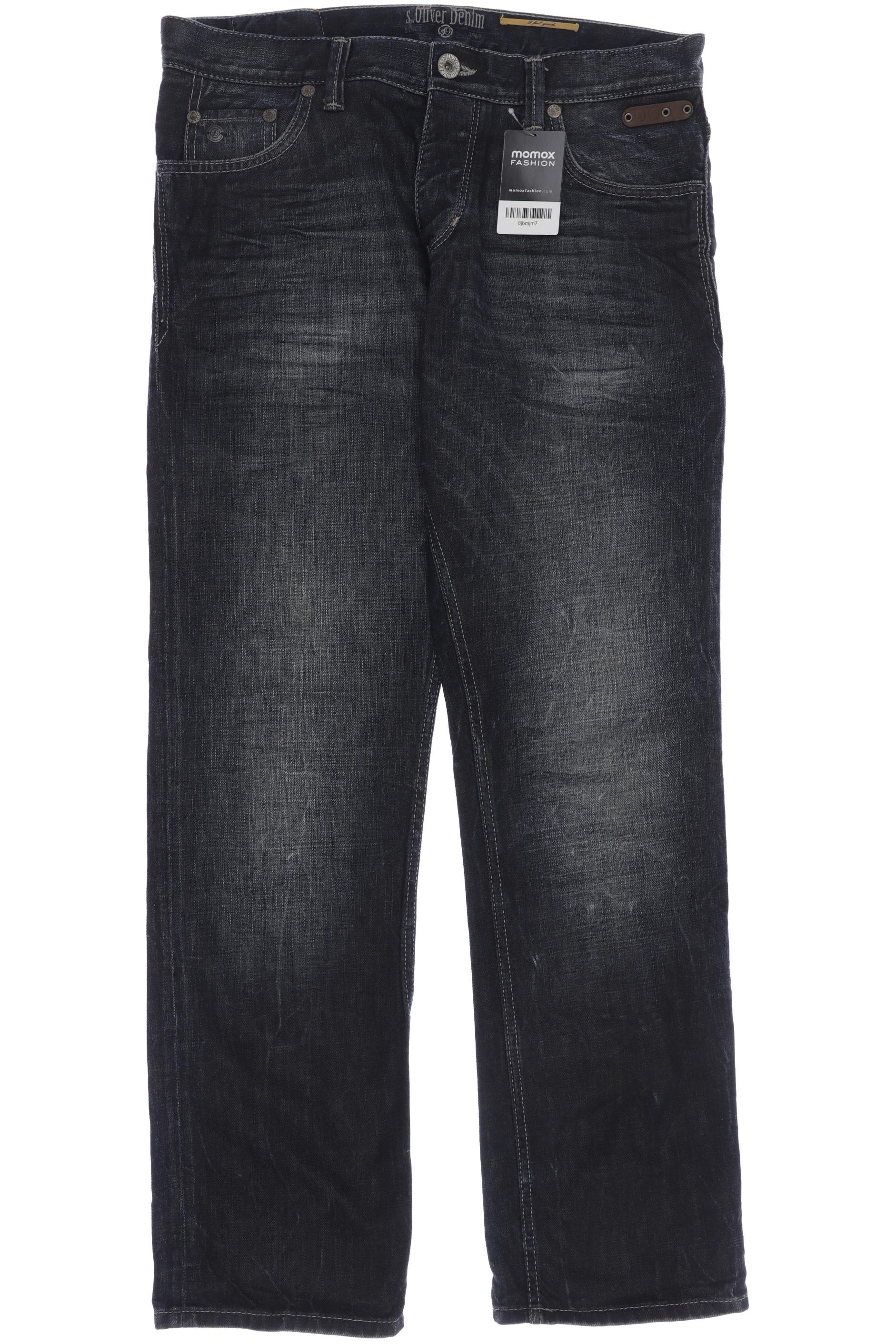 

s.Oliver Herren Stoffhose, marineblau, Gr. 33