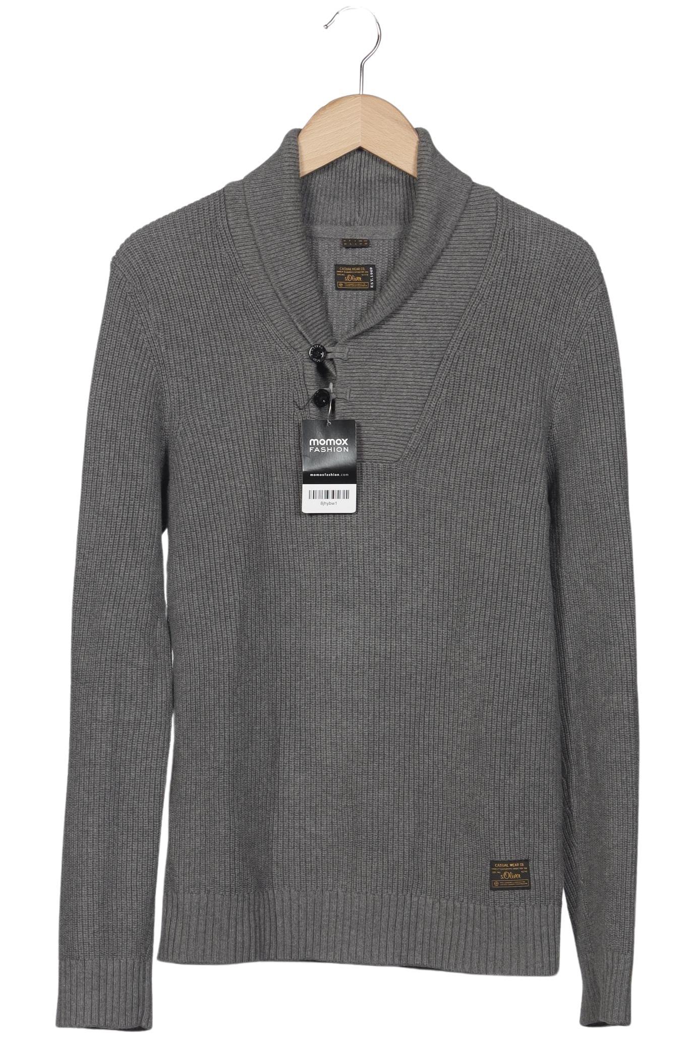 

s.Oliver Herren Pullover, grau, Gr. 48