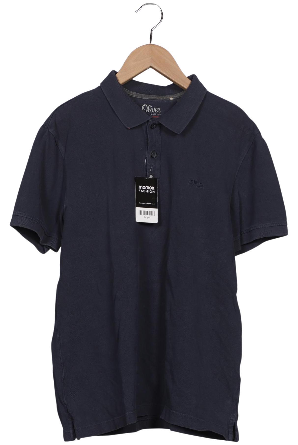 

s.Oliver Herren Poloshirt, marineblau, Gr. 52