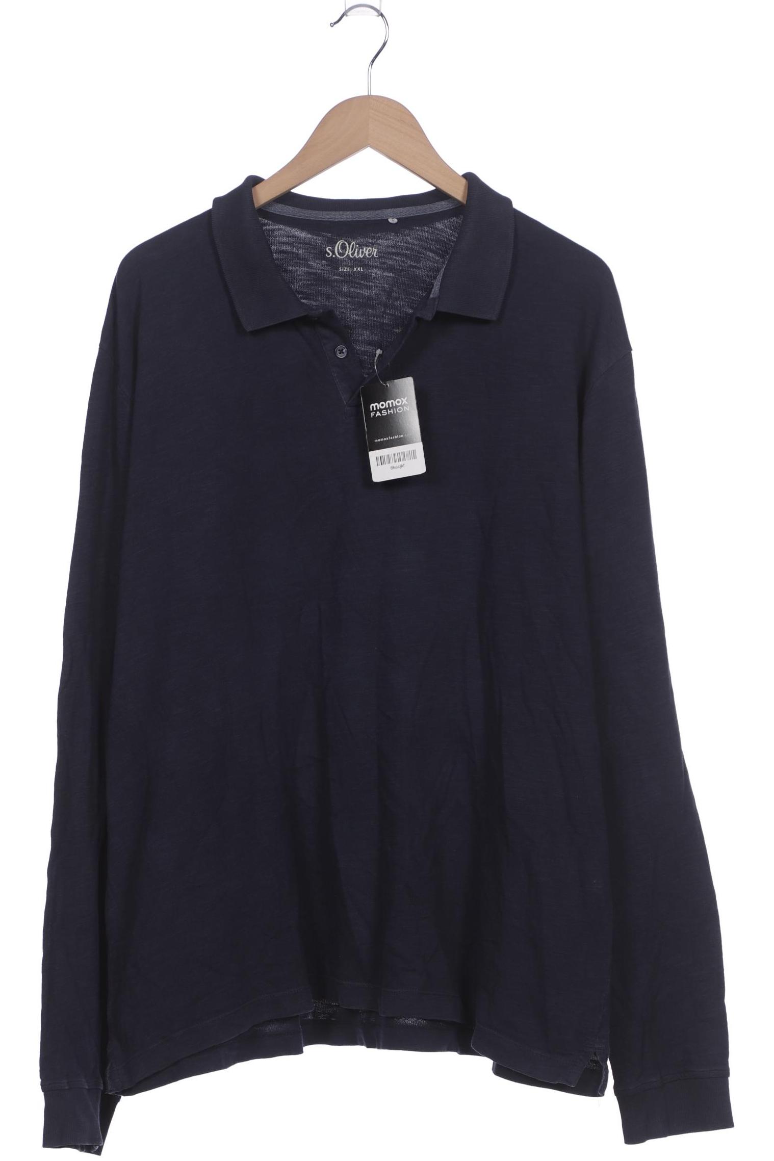

s.Oliver Herren Poloshirt, marineblau, Gr. 56