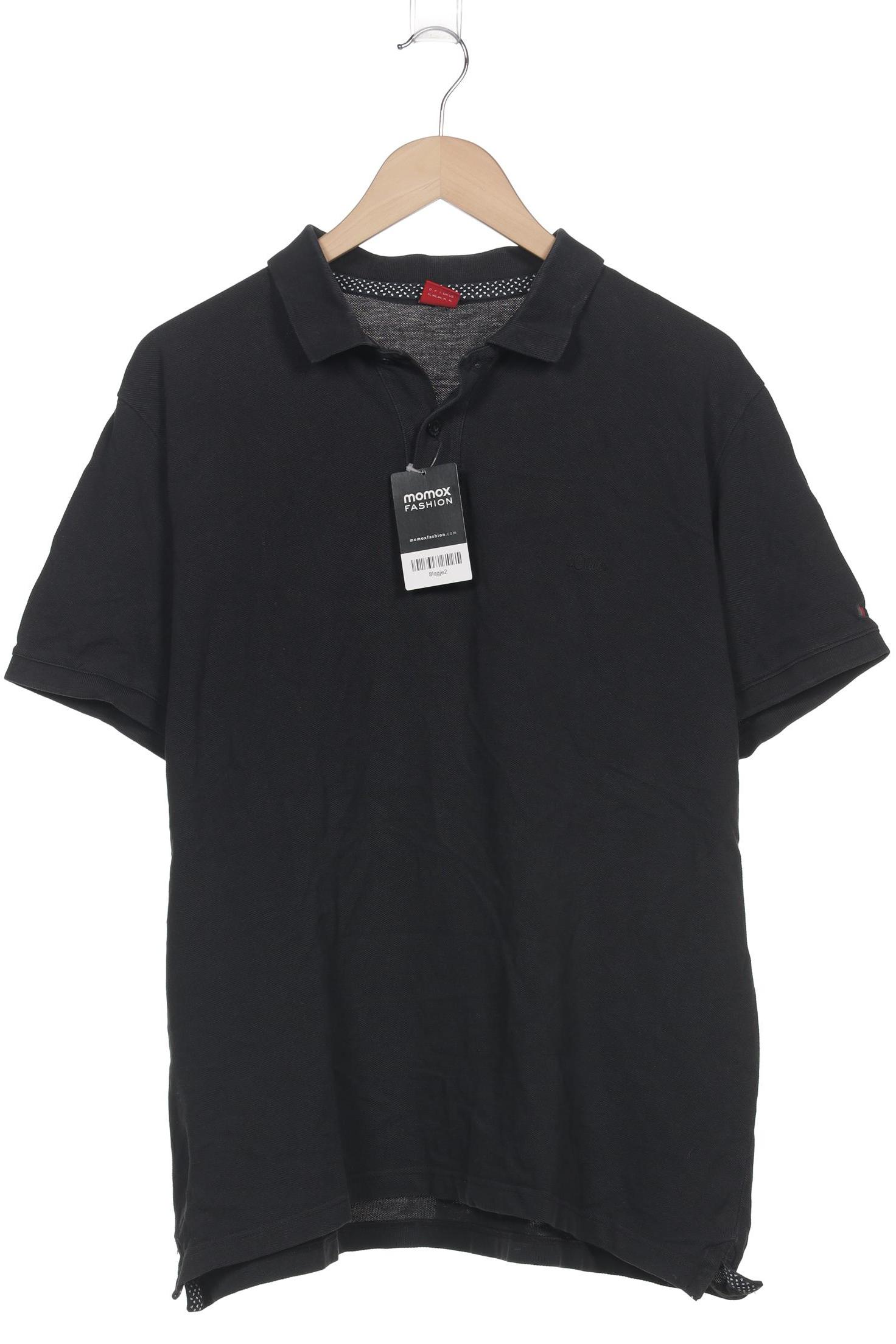 

s.Oliver Herren Poloshirt, schwarz, Gr. 54