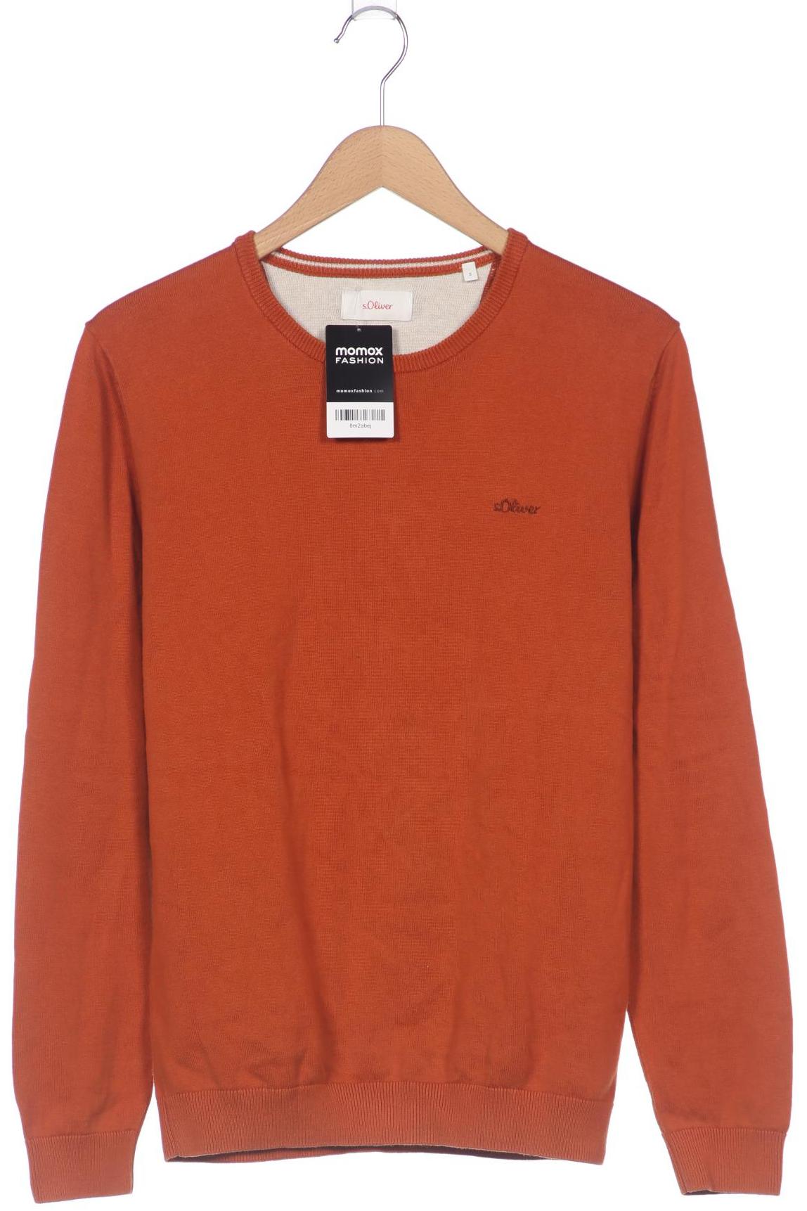 

s.Oliver Herren Pullover, orange, Gr. 46