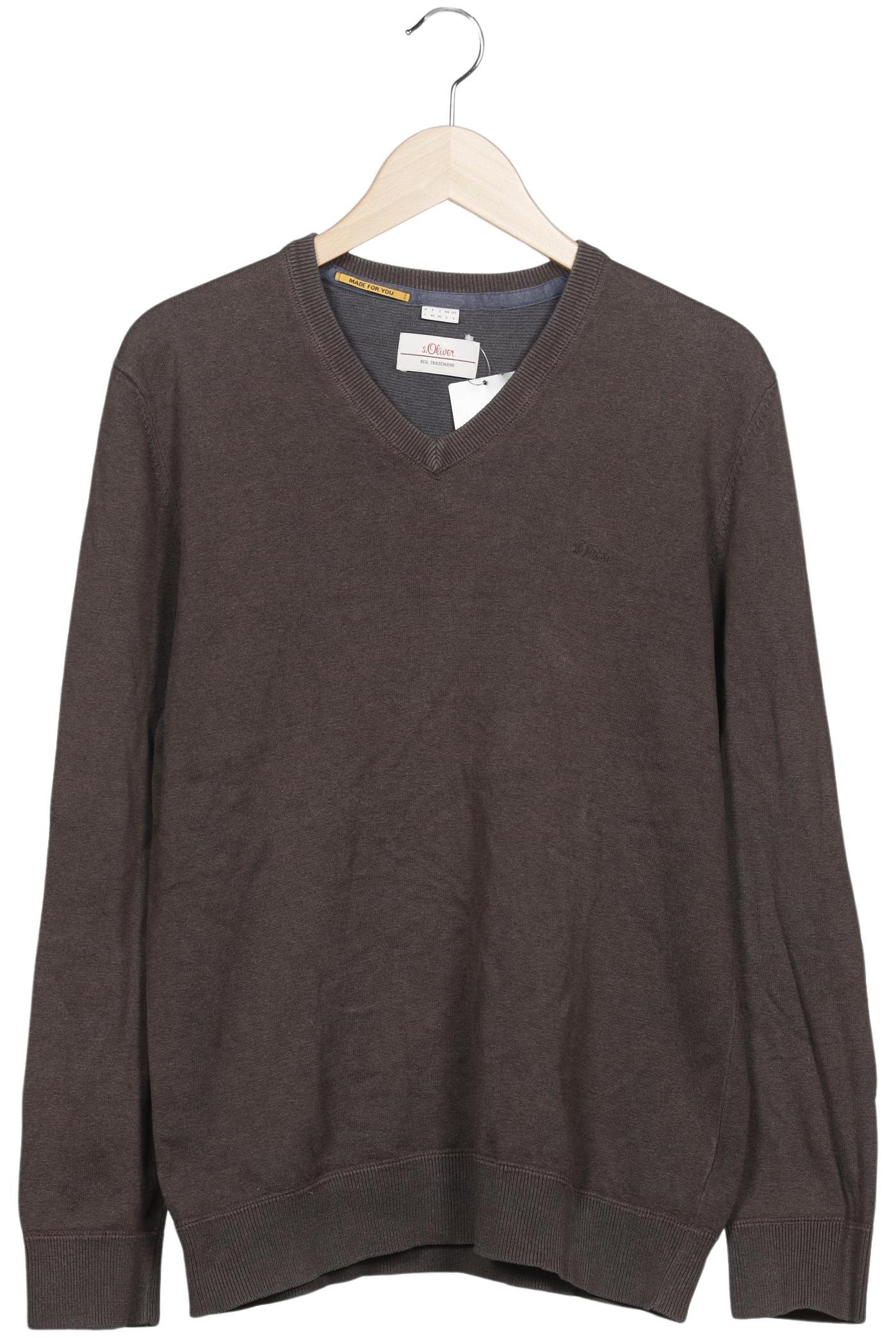 

s.Oliver Herren Pullover, braun, Gr. 52