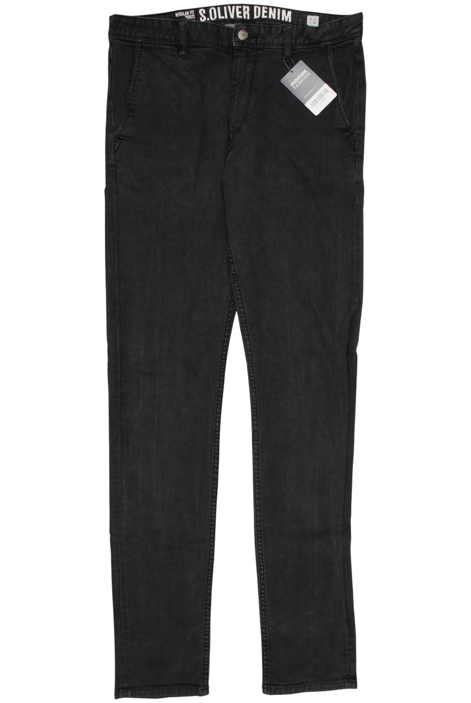 

s.Oliver Herren Jeans, schwarz, Gr. 32