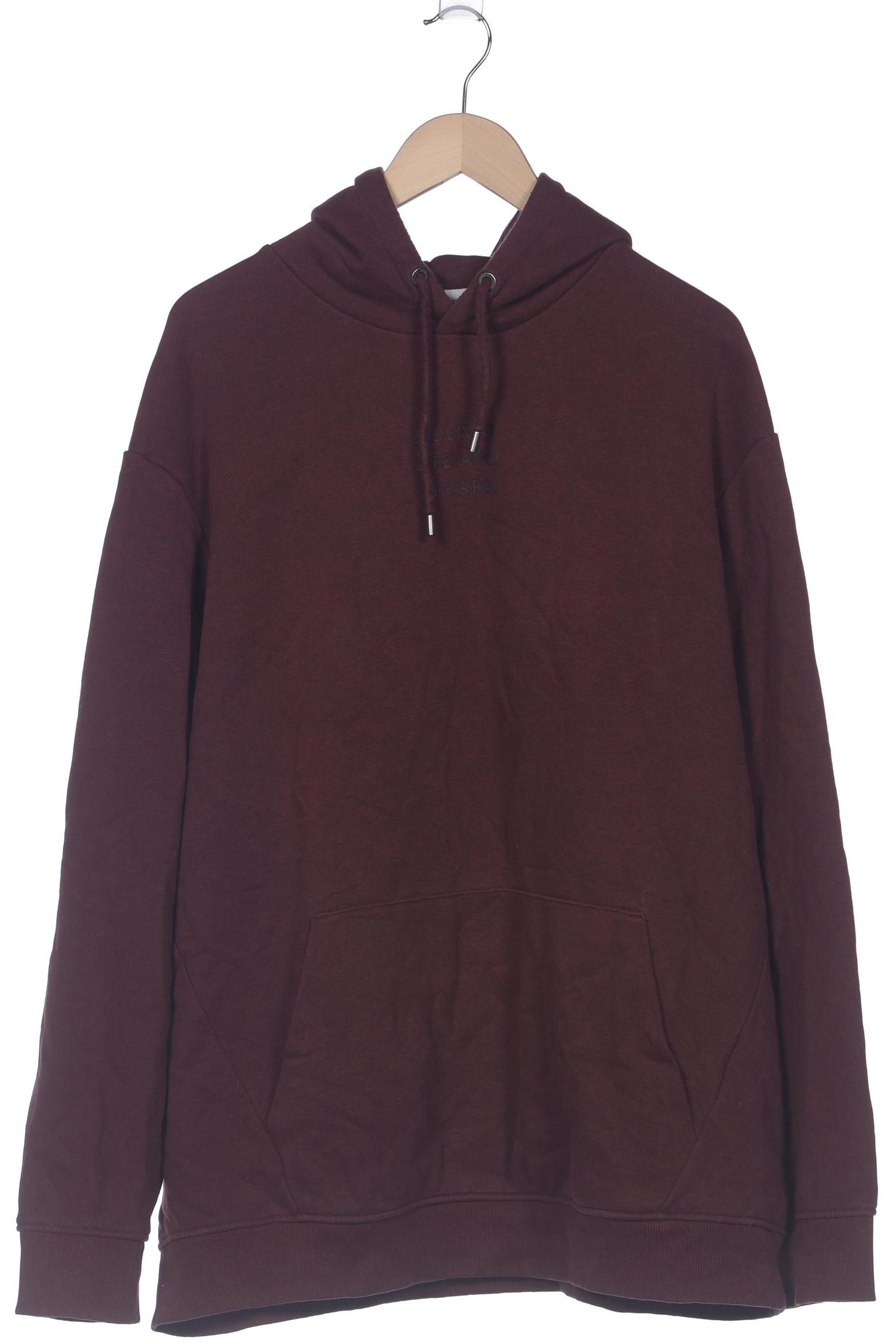 

s.Oliver Herren Kapuzenpullover, bordeaux, Gr. 58