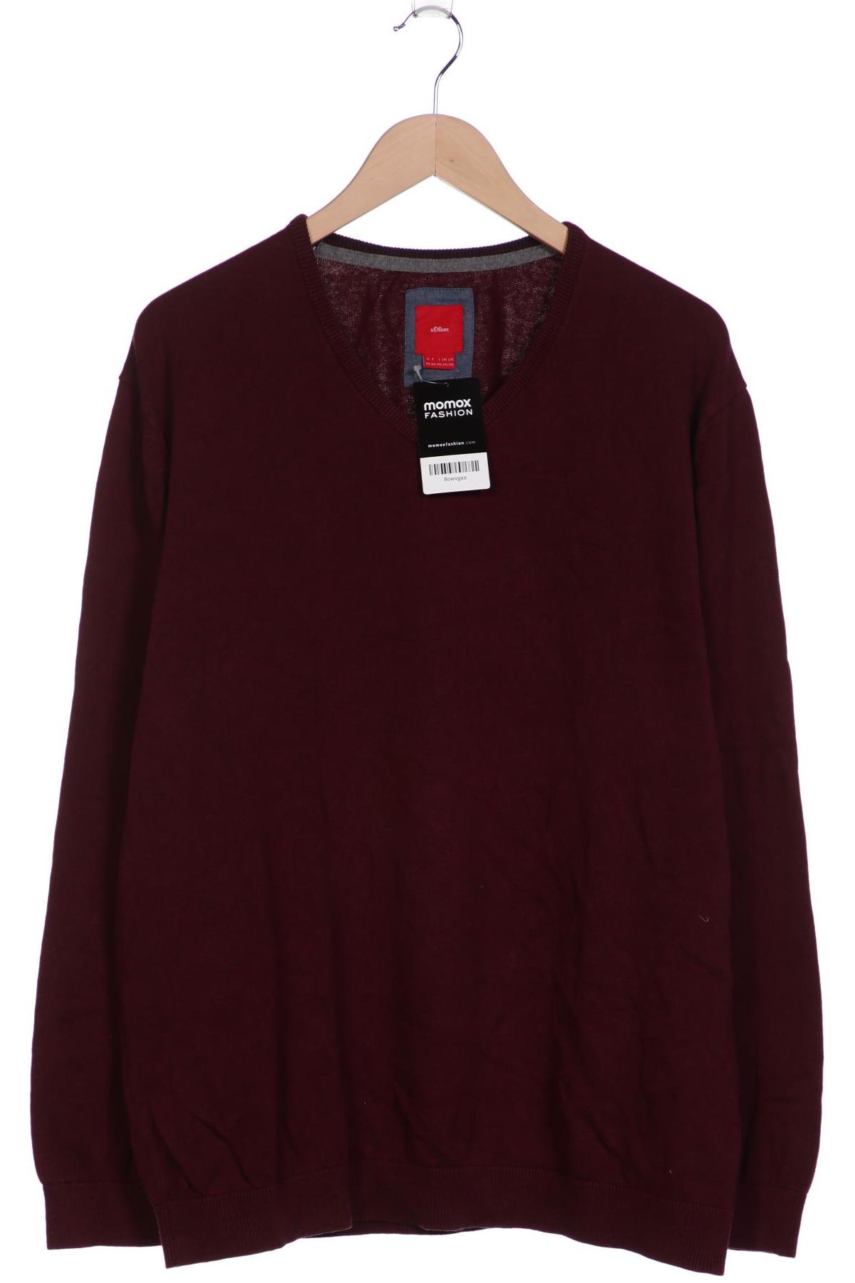 

s.Oliver Herren Pullover, bordeaux, Gr. 56