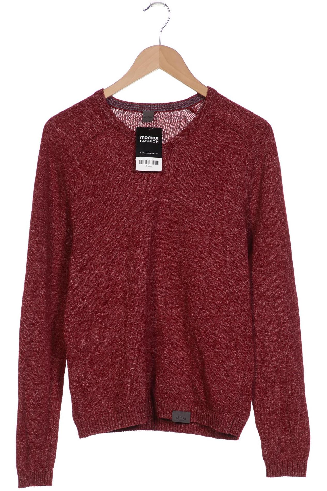 

s.Oliver Herren Pullover, bordeaux, Gr. 48