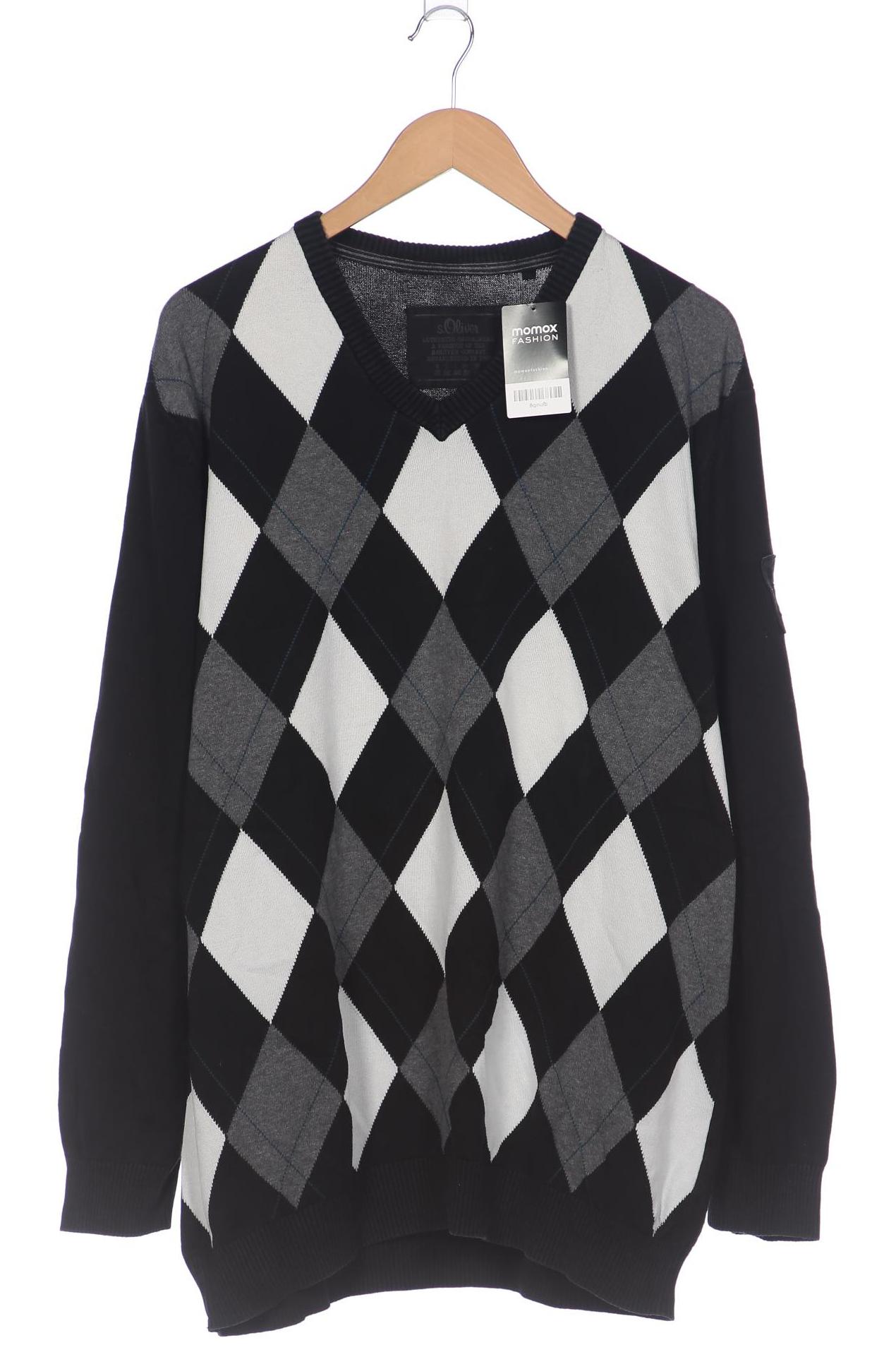 

s.Oliver Herren Pullover, schwarz, Gr. 56