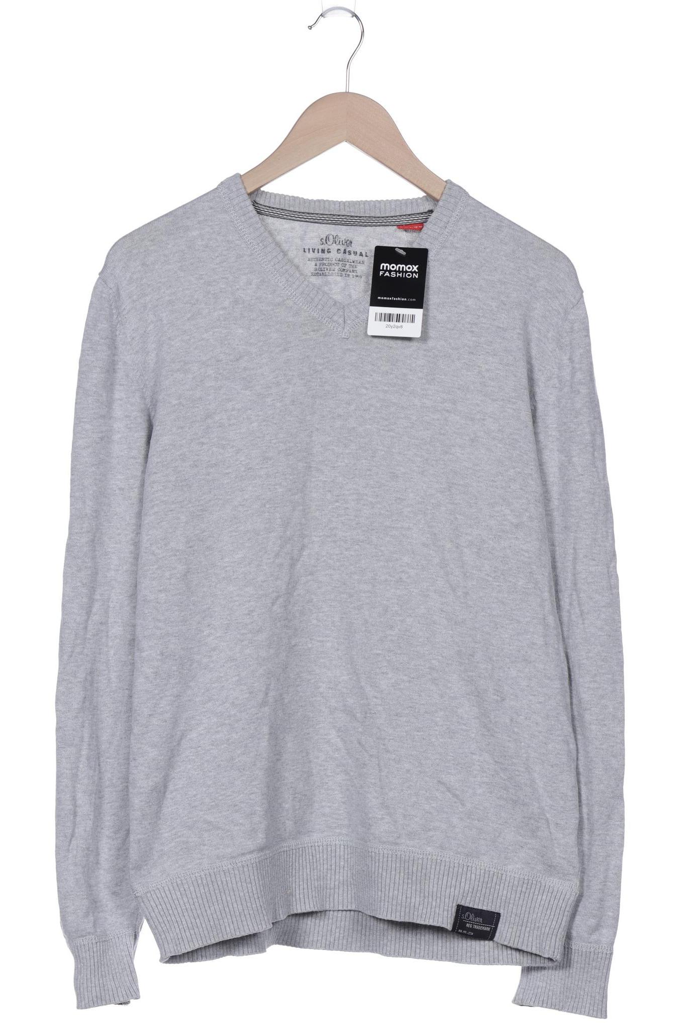 

s.Oliver Herren Pullover, grau, Gr. 52