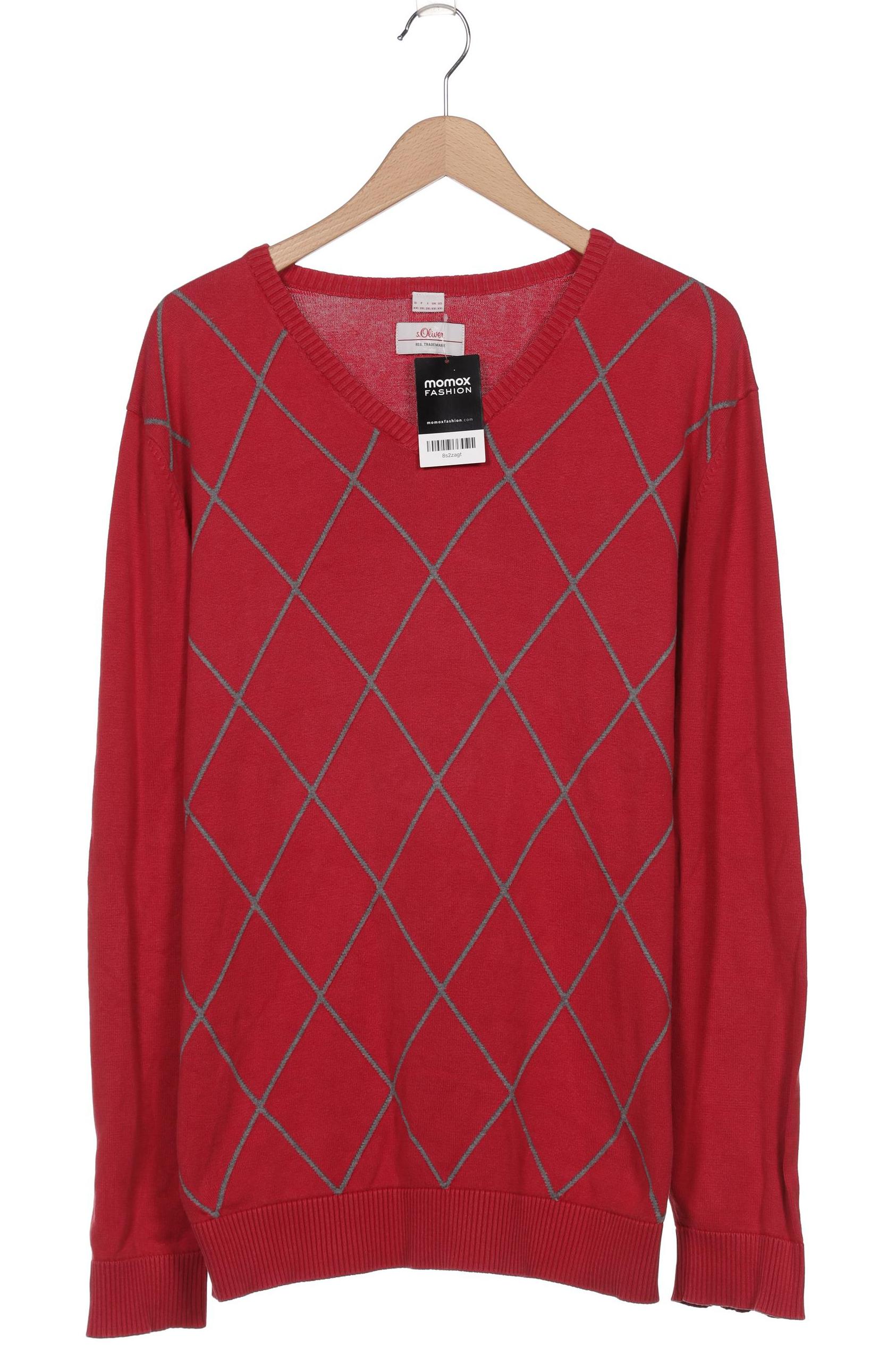 

s.Oliver Herren Pullover, rot, Gr. 56