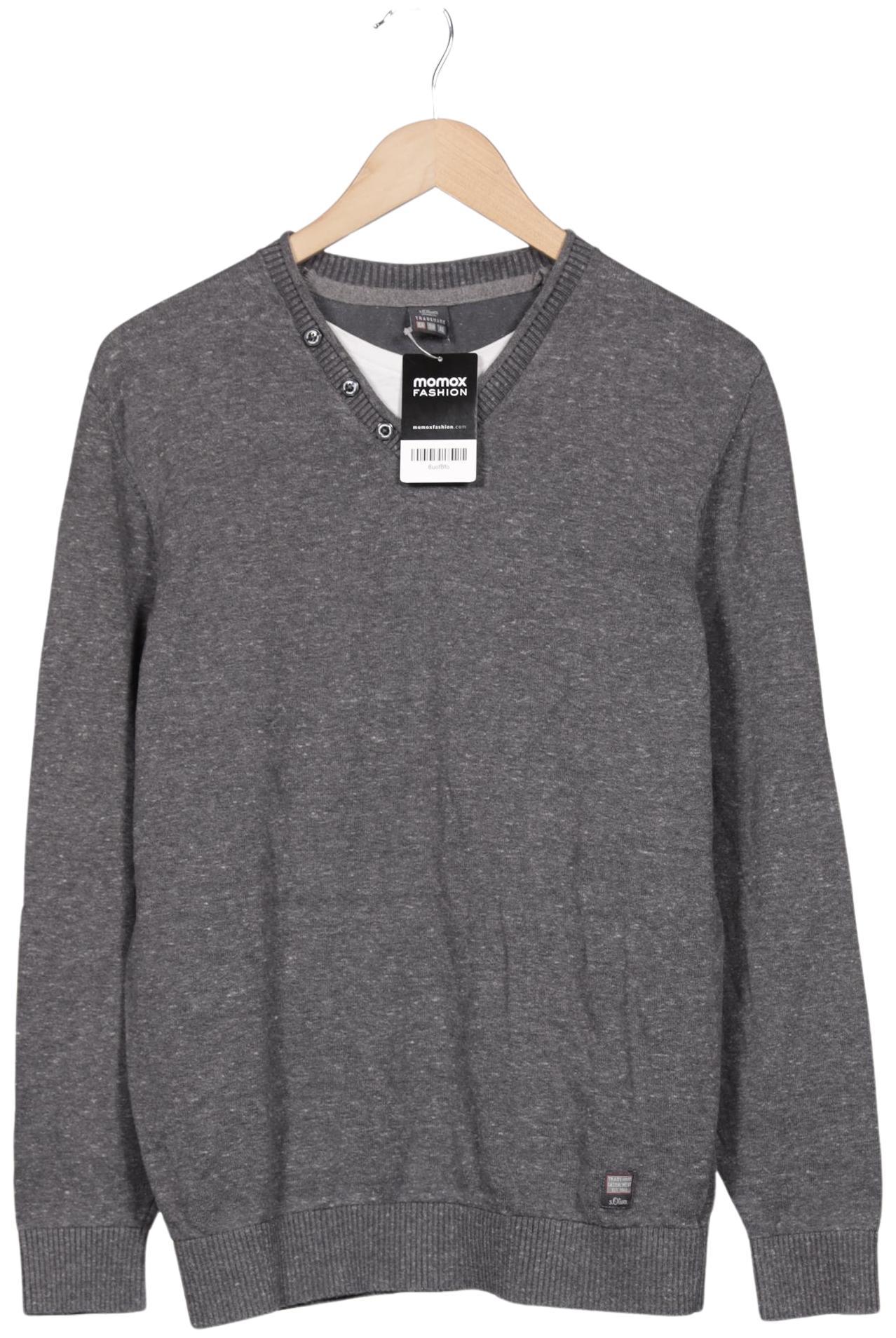 

s.Oliver Herren Pullover, grau, Gr. 52