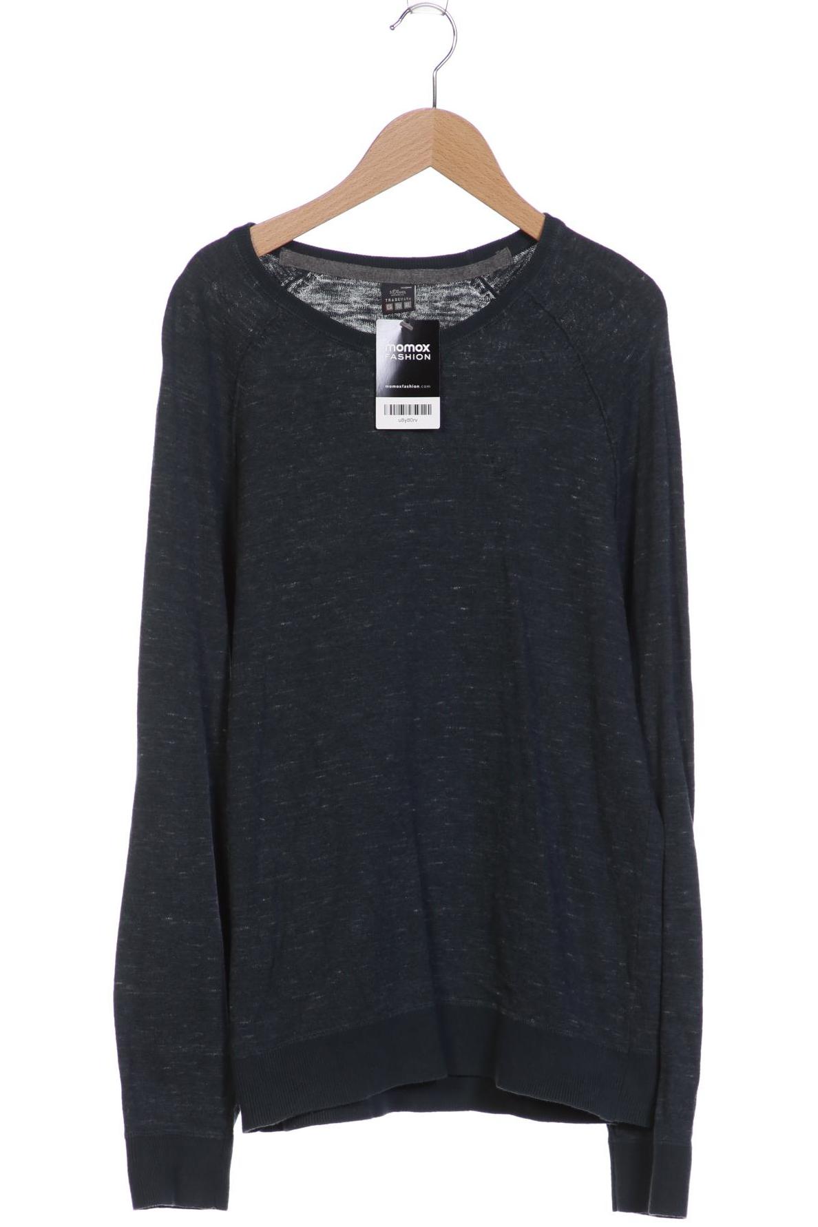 

s.Oliver Herren Pullover, türkis, Gr. 46