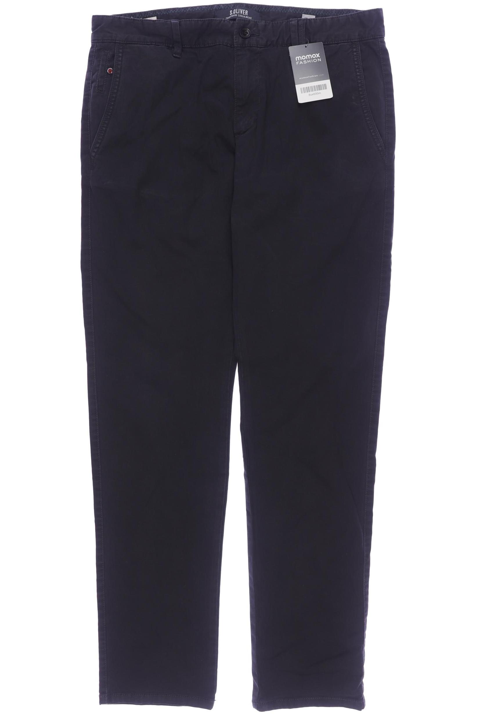 

s.Oliver Herren Stoffhose, schwarz, Gr. 33