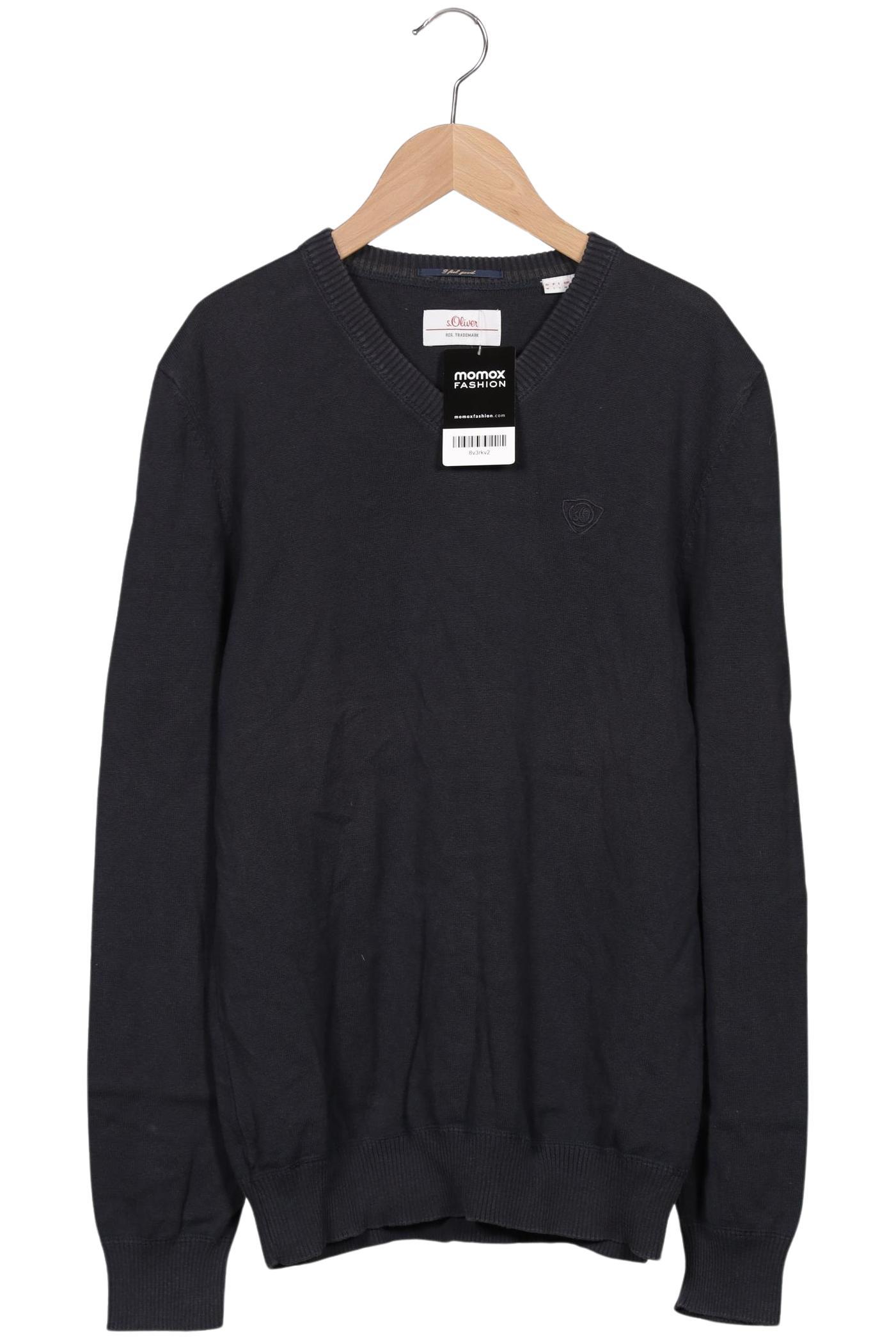 

s.Oliver Herren Pullover, marineblau, Gr. 48