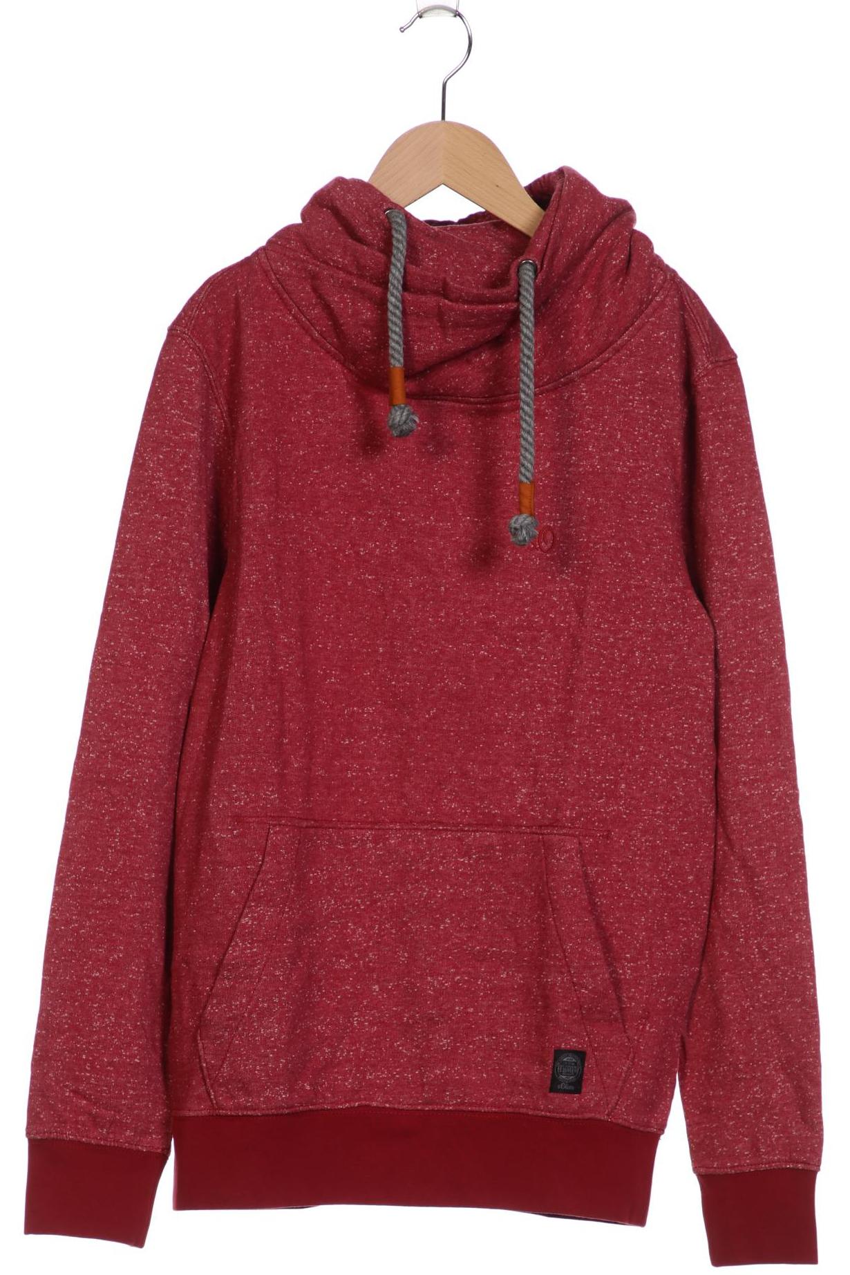 

s.Oliver Herren Sweatshirt, bordeaux, Gr. 48