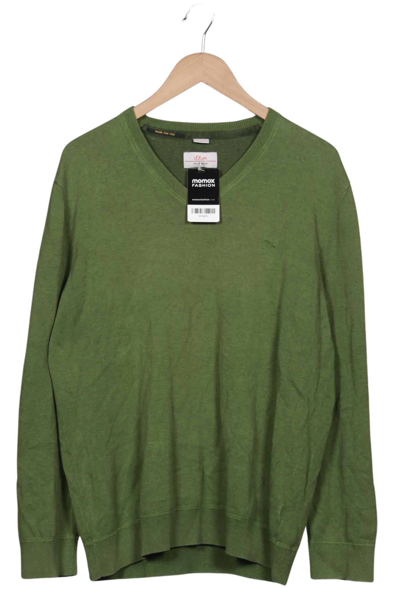

s.Oliver Herren Pullover, grün, Gr. 54
