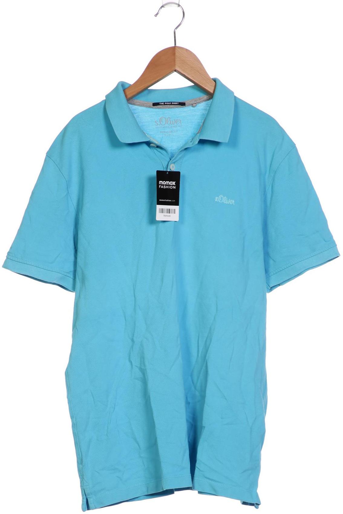 

s.Oliver Herren Poloshirt, blau, Gr. 52