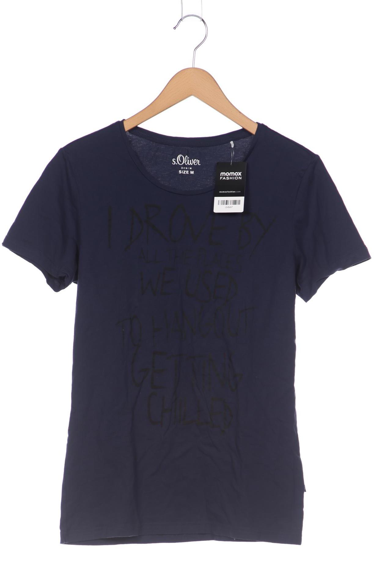 

s.Oliver Herren T-Shirt, marineblau, Gr. 48
