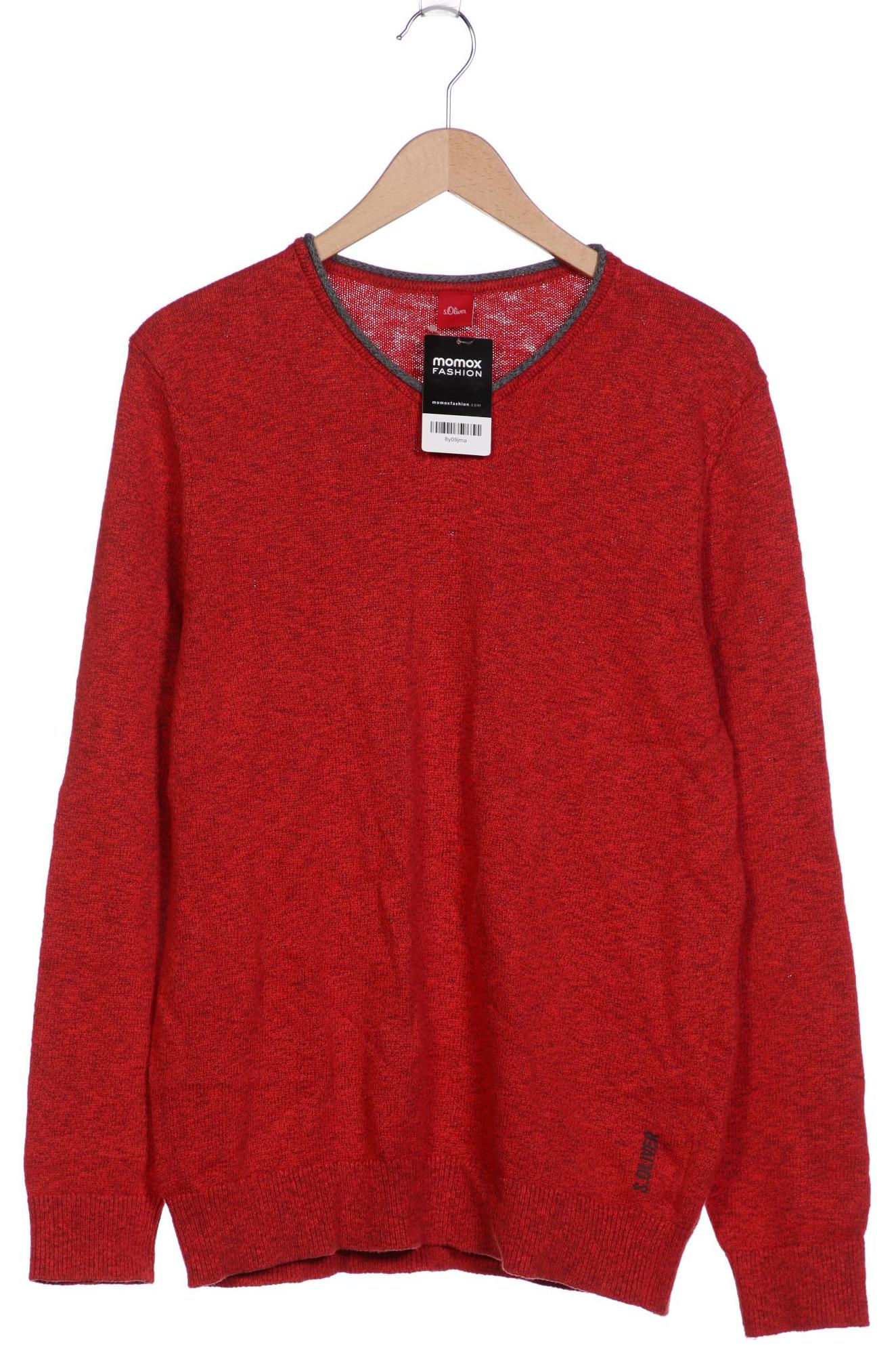 

s.Oliver Herren Pullover, rot, Gr. 52