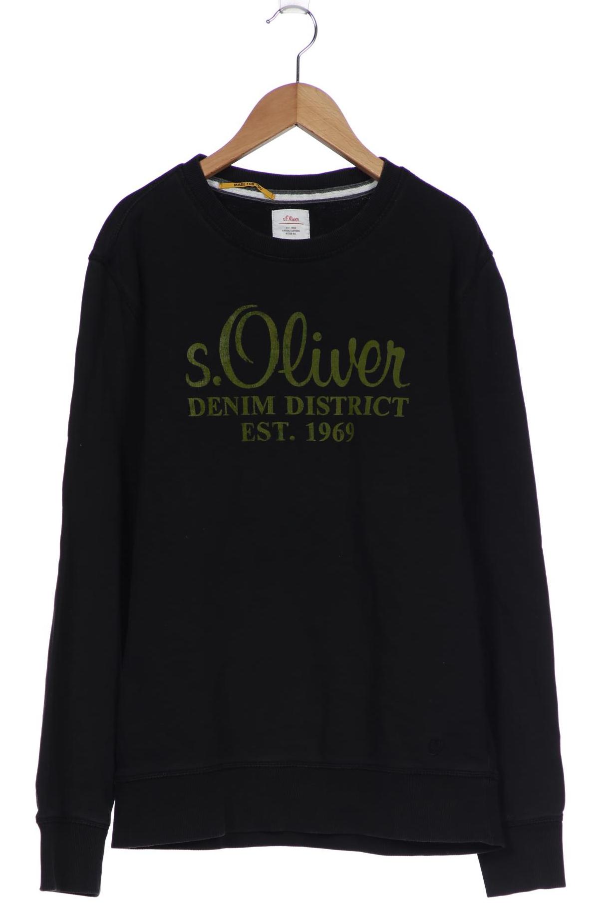 

s.Oliver Herren Sweatshirt, schwarz