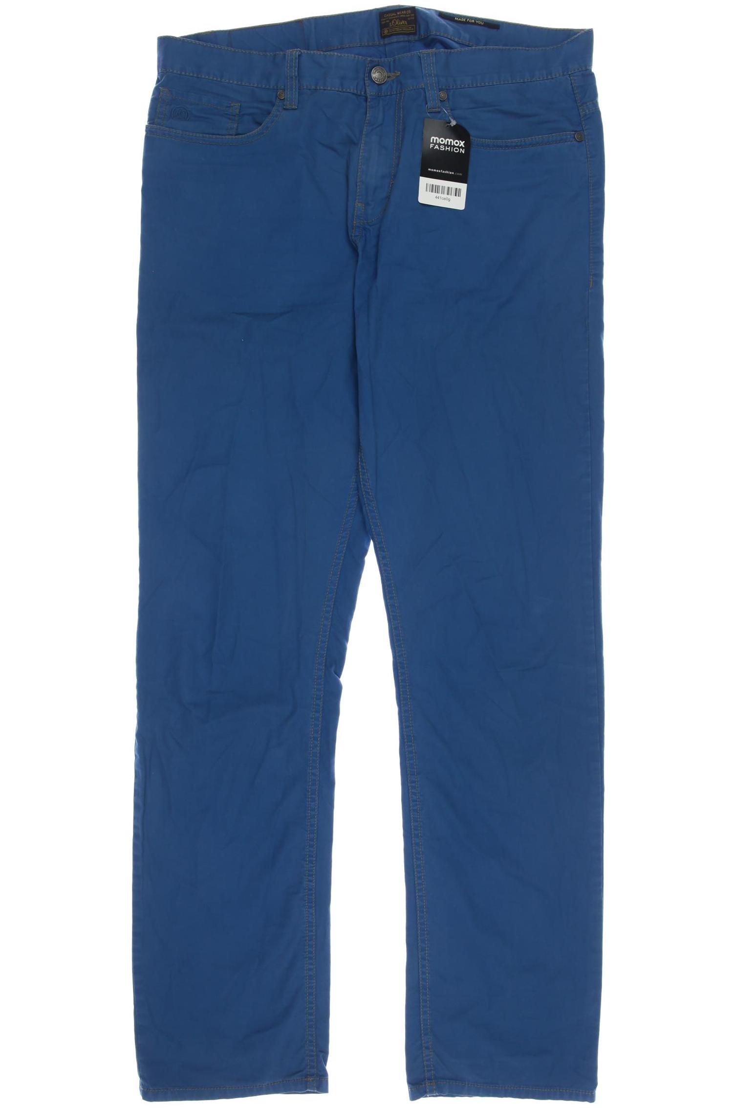 

s.Oliver Herren Stoffhose, blau, Gr. 33